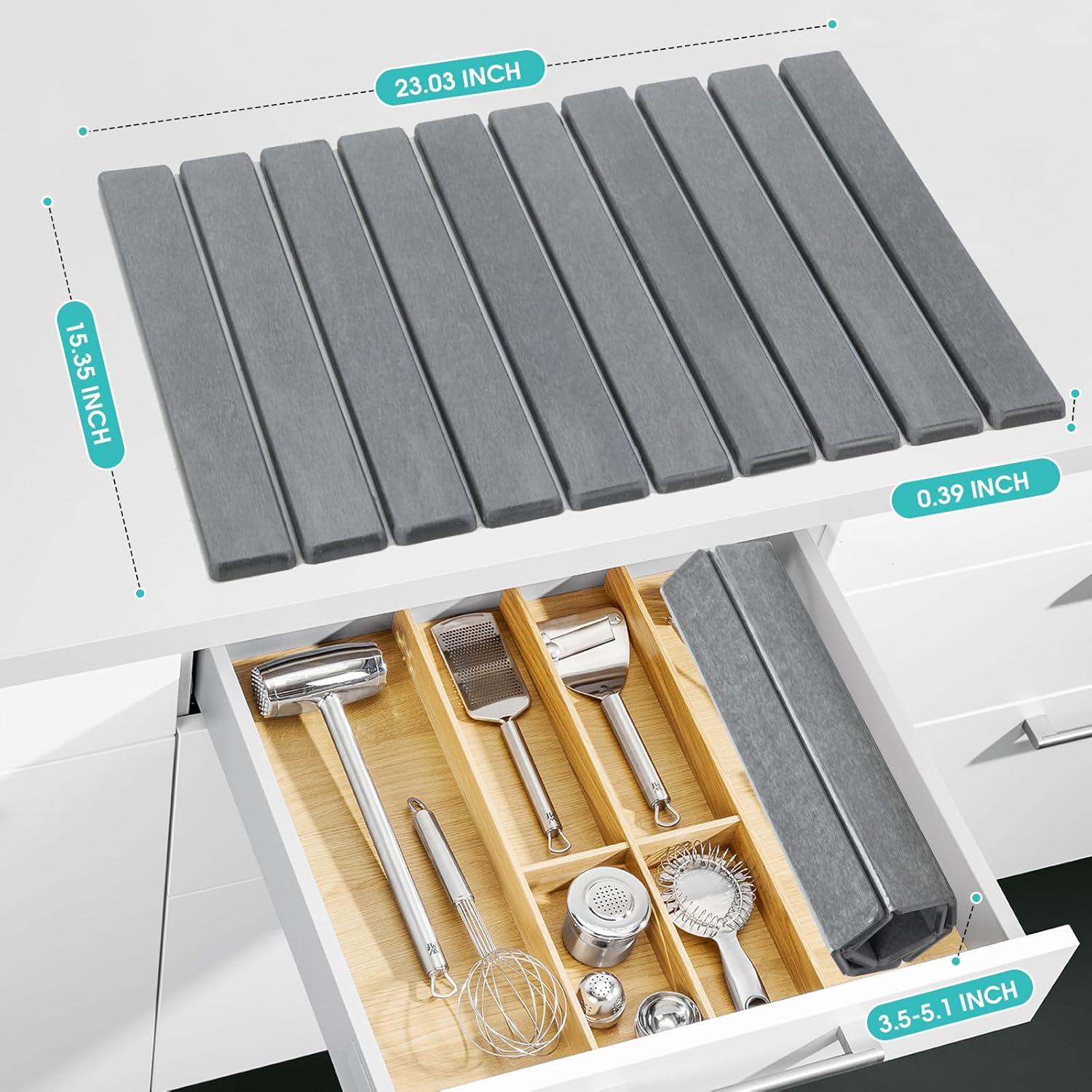 Alfombrilla de Secado de Platos DomiViStar Plegable 61x41 cm