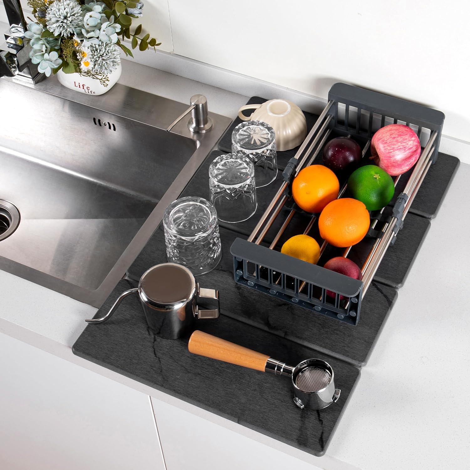 Tapete de Secado Dusk & Decor 59.69x39.37cm Diatomita Antideslizante