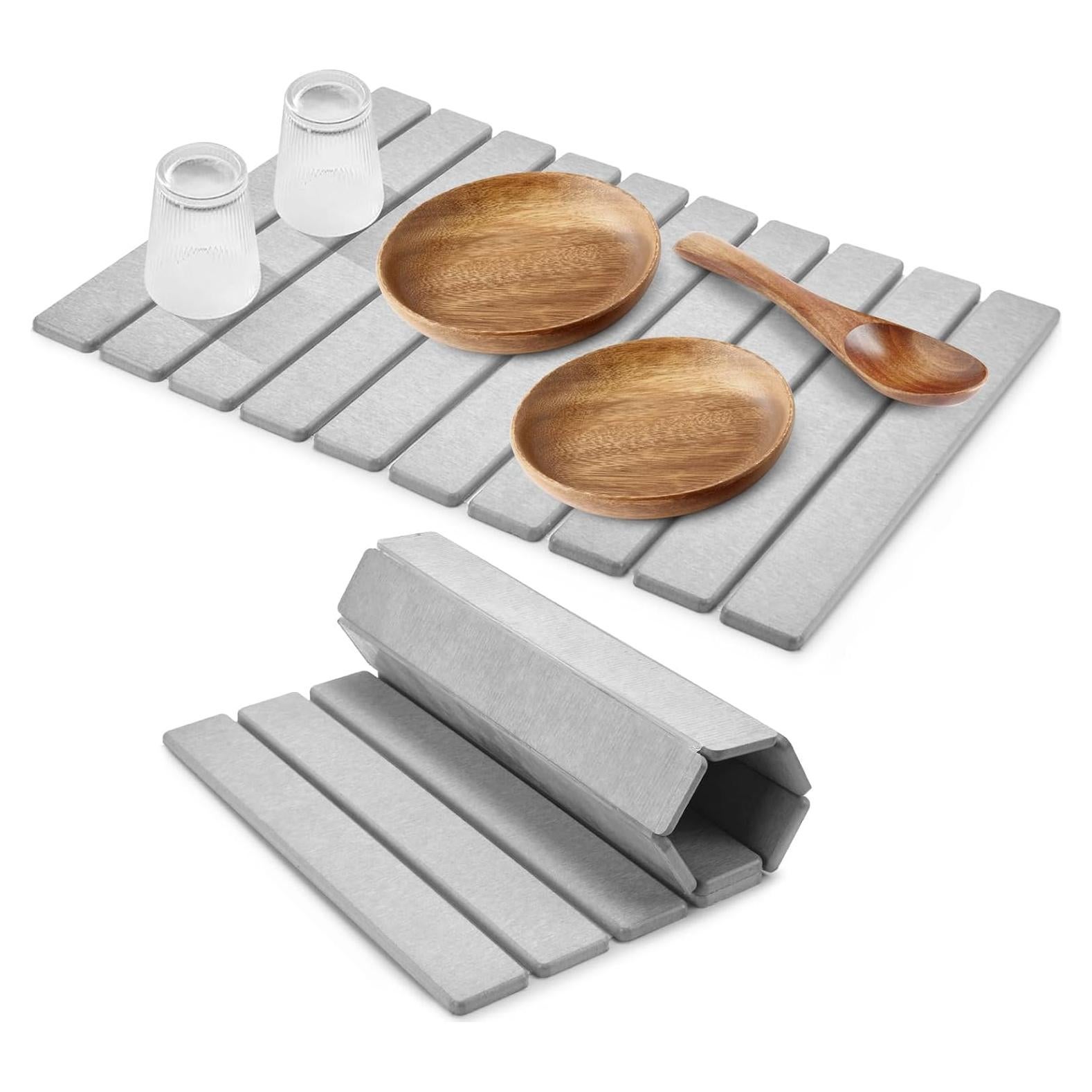 Alfombrilla de Secado de Platos DFJKJUU 61x41 cm Ecológica