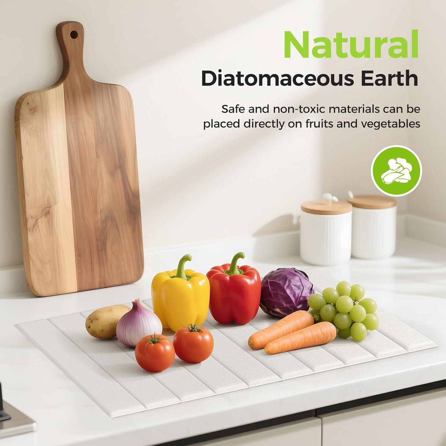 Alfombrilla Secado Rápido Aknrv 63.5x40.6cm Antideslizante