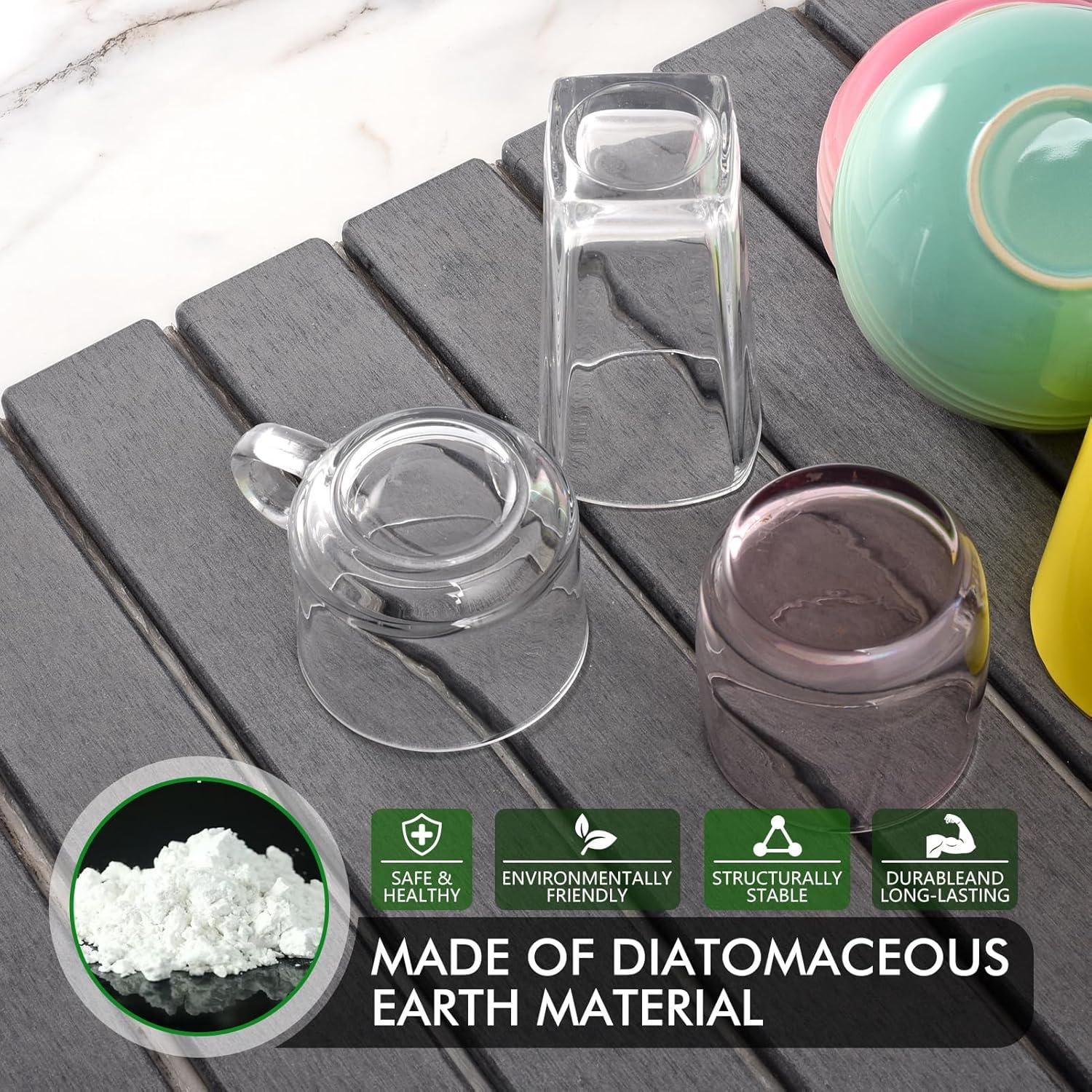 Alfombrilla de Secado de Piedra Oxydrily 42.7x33 cm Antideslizante