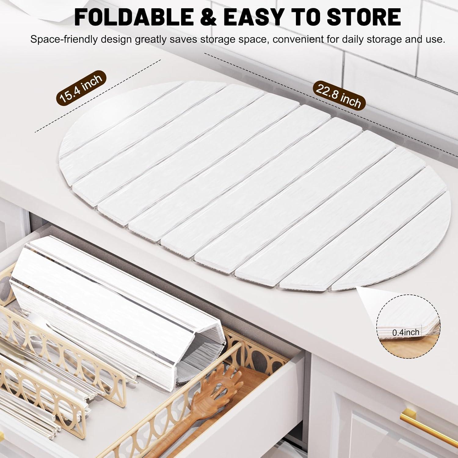 Alfombrilla de Secado de Piedra Diatomácea Julysky 57.9x39.1cm