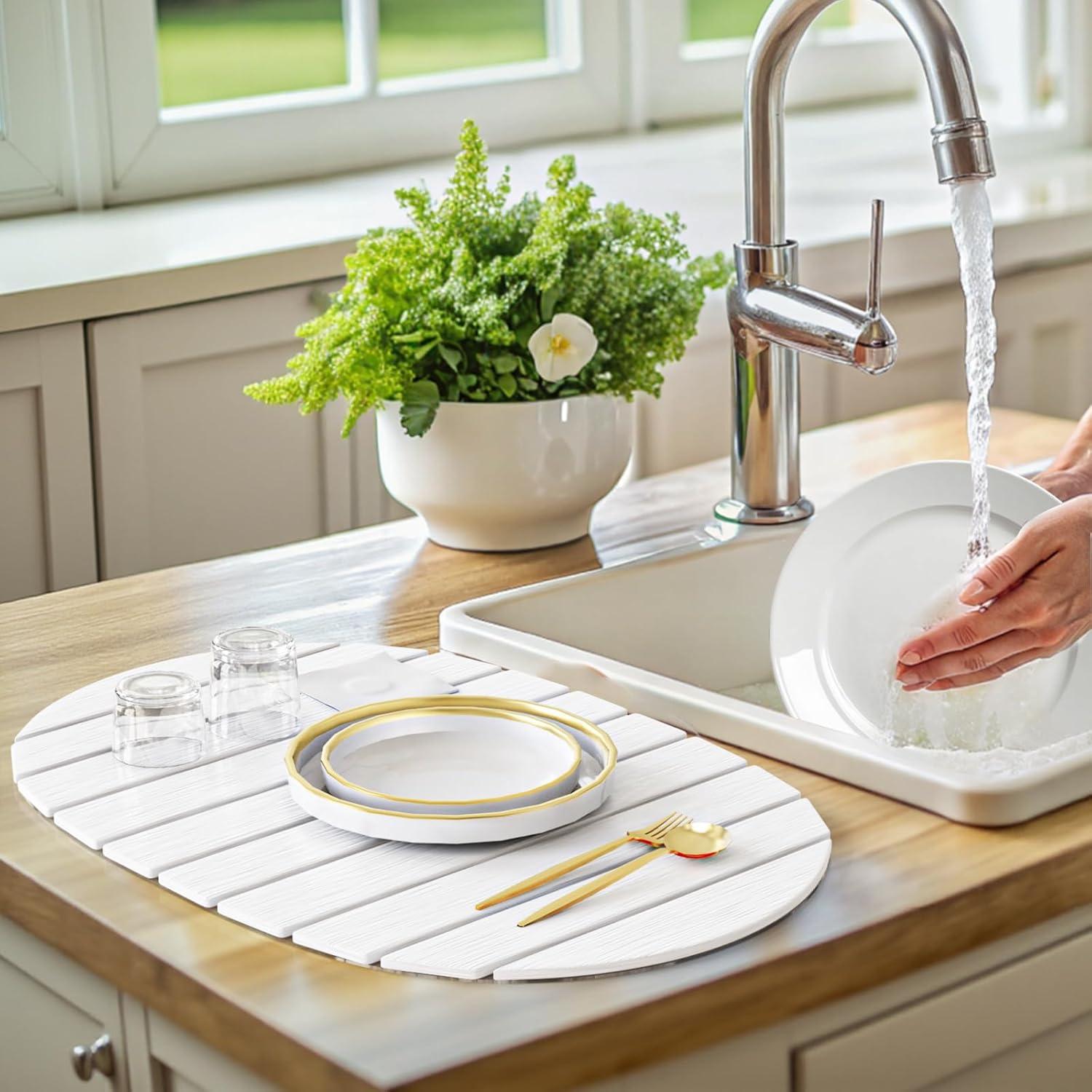 Alfombrilla de Secado de Piedra Diatomácea Julysky 57.9x39.1cm