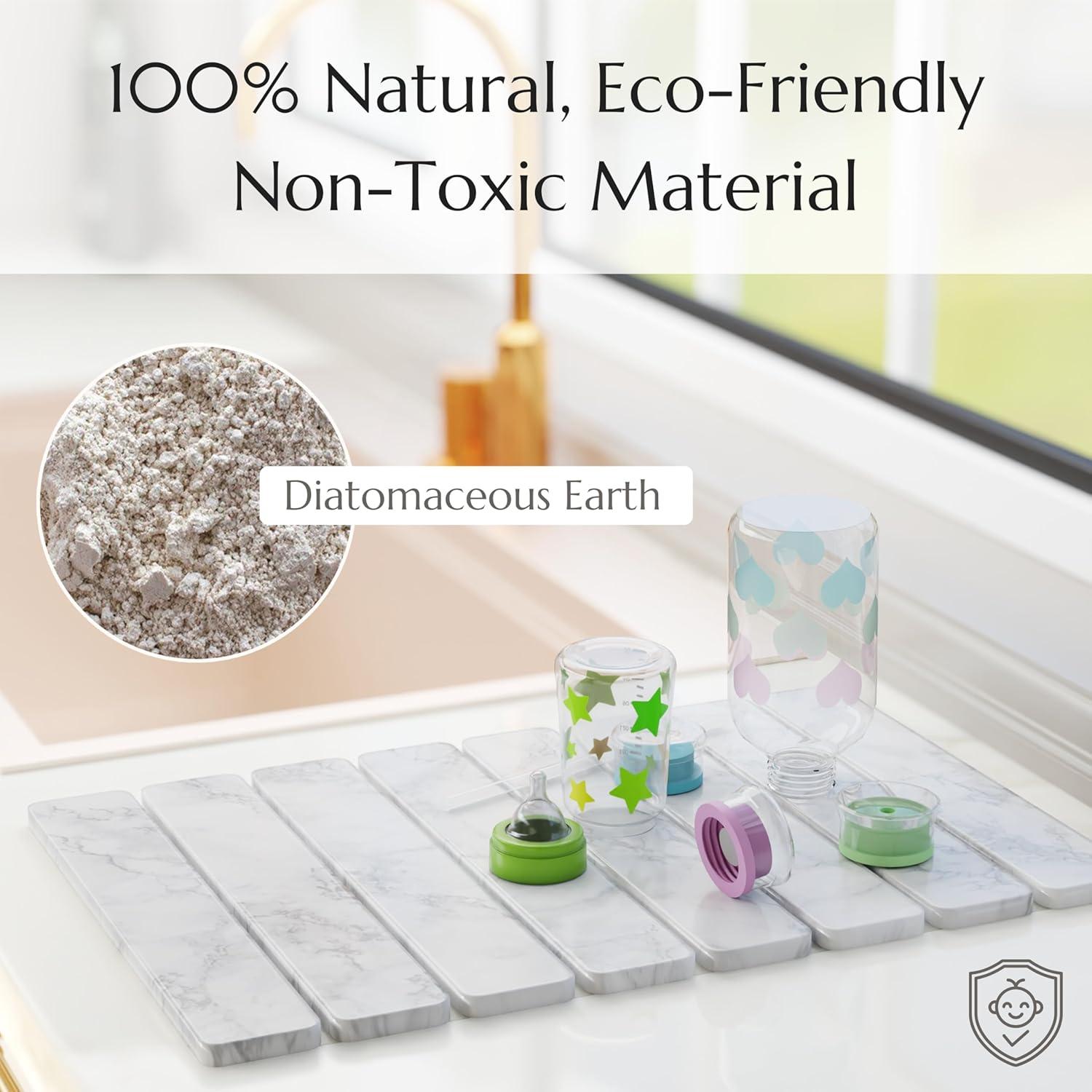 Alfombrilla de Secado de Piedra Diatomácea Chrome Club 45x35cm