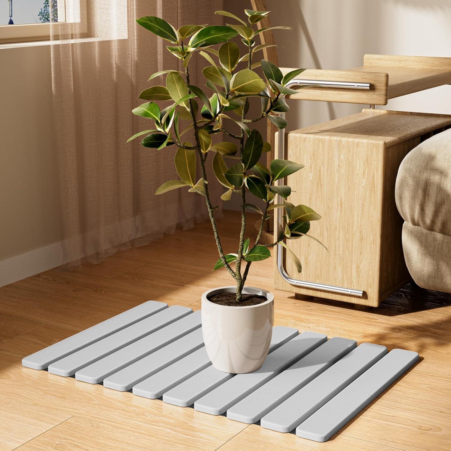 Alfombrilla de Baño de Piedra Diatomácea Summer&Kiss 59.7x39.1cm