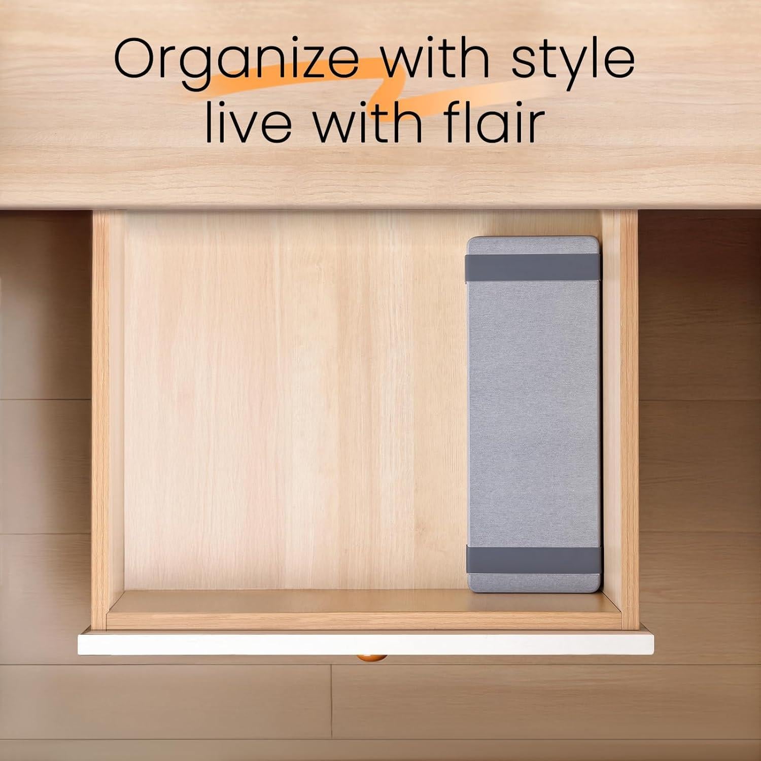 Alfombrilla de Secado Grande CREOMG 62x40 cm Plegable Gris