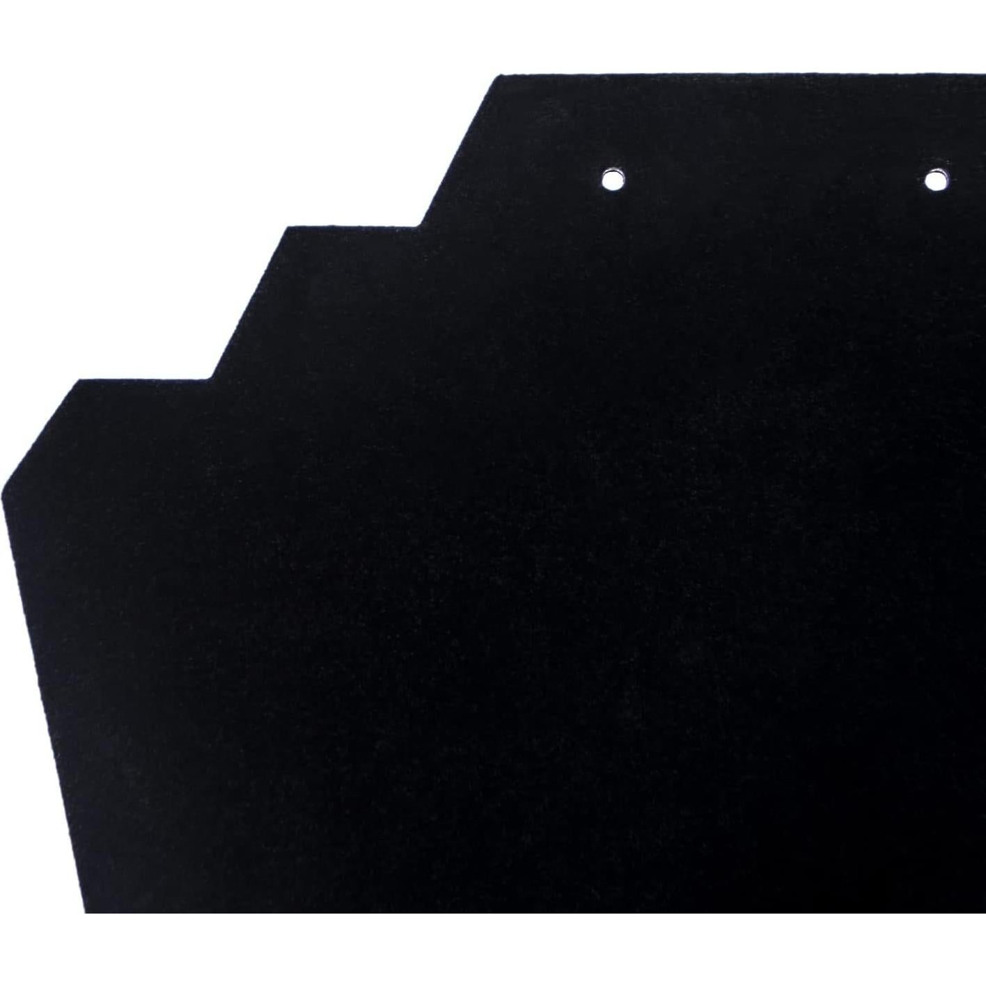 Soporte de Joyería Plegable Coward 4 Piezas Terciopelo Negro