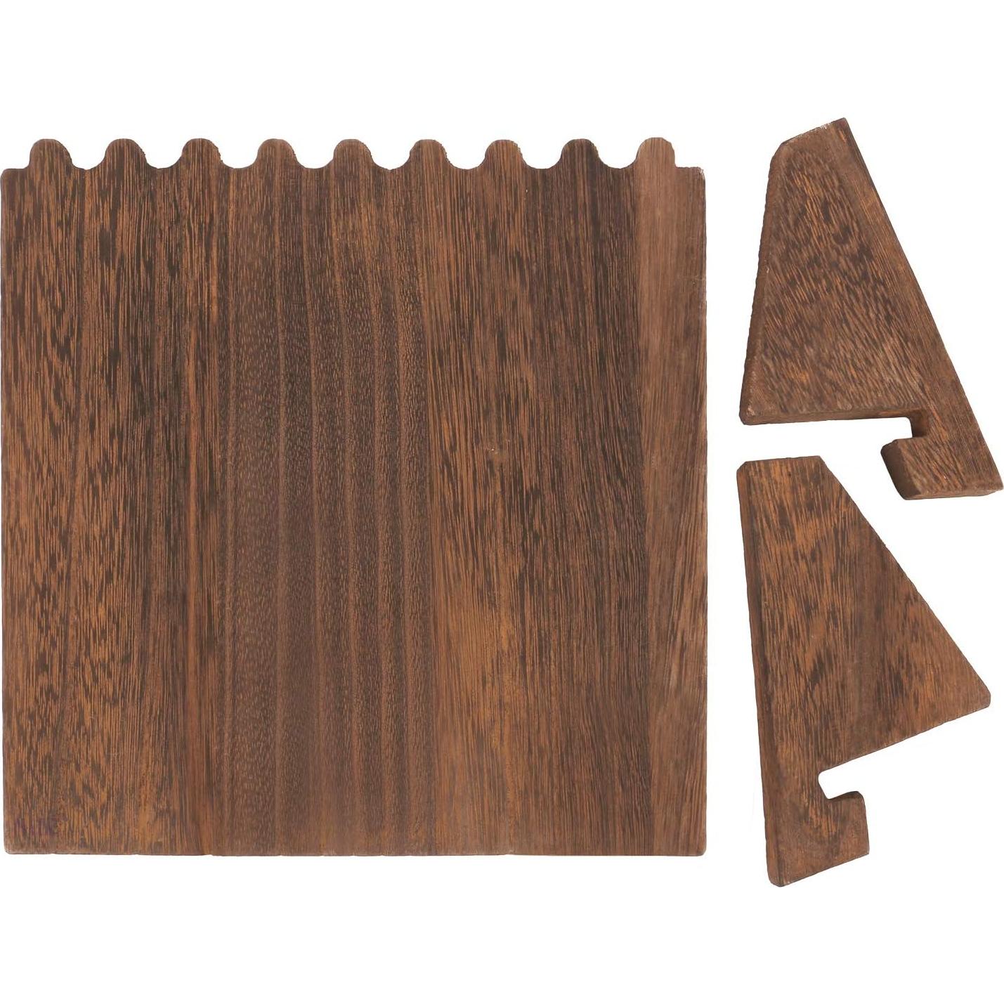 Soporte de Joyería MOOCA de Madera para 8 Collares Portátil