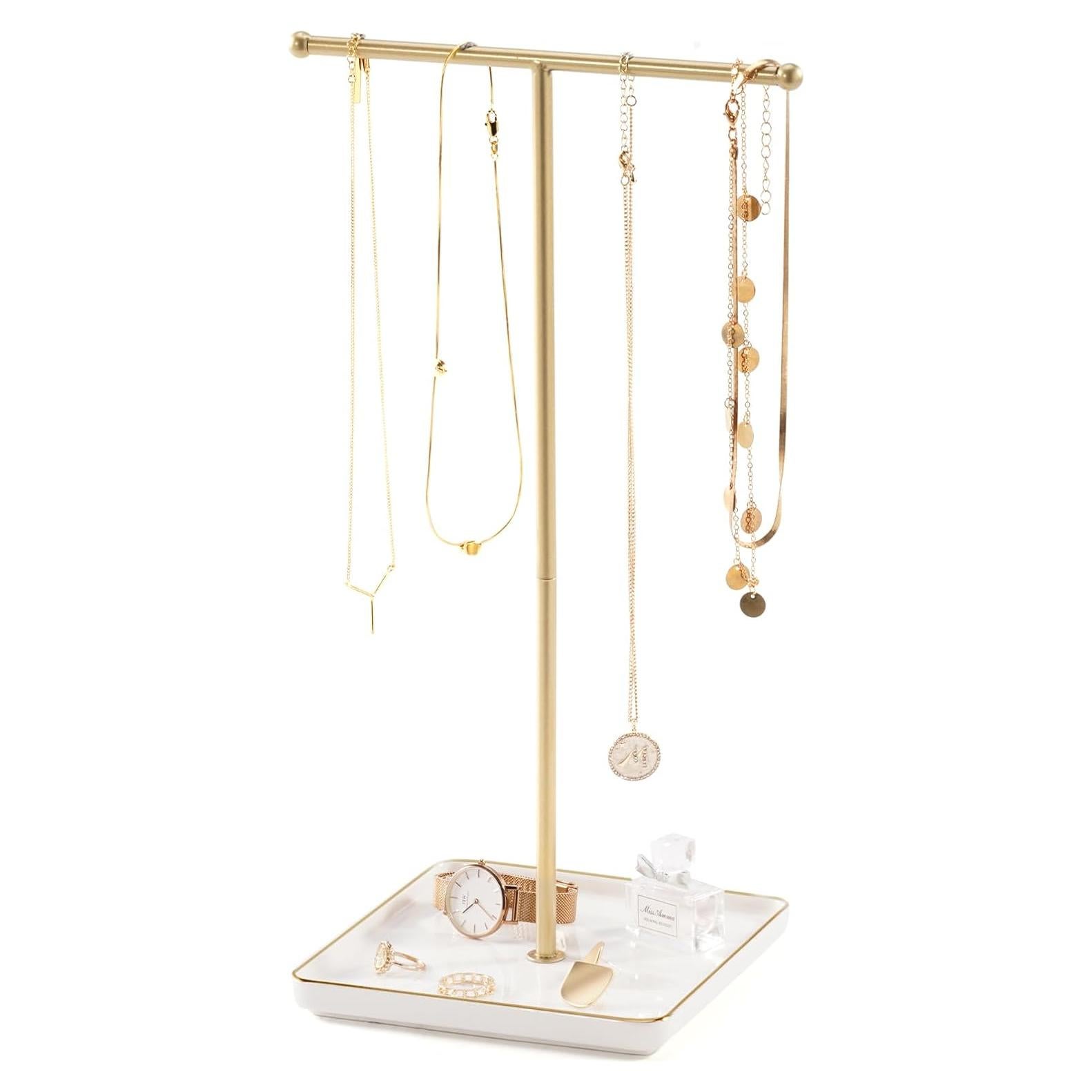 Soporte para Collares Lolalet Blanco 1 Nivel Cerámica