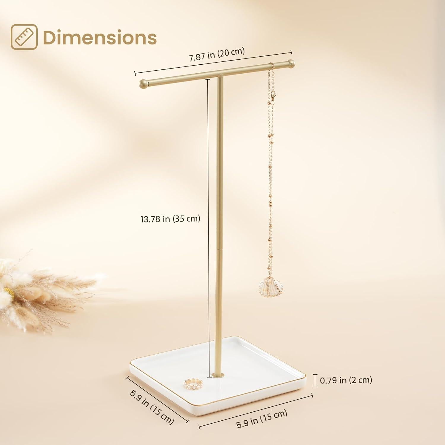 Soporte para Collares Lolalet Blanco 1 Nivel Cerámica