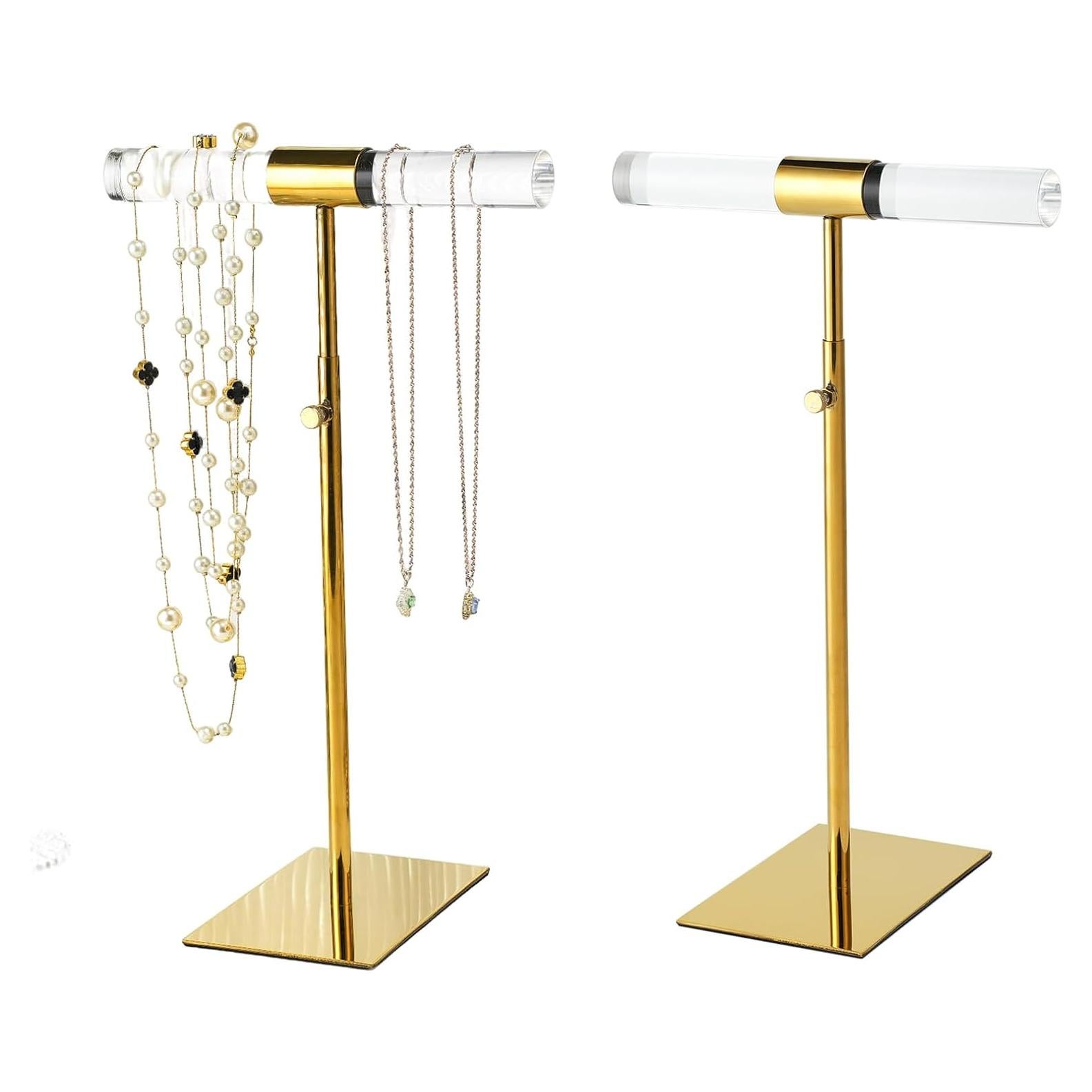 Soporte de Joyería MCKECHSION Ajustable Acero Inoxidable 53.8cm