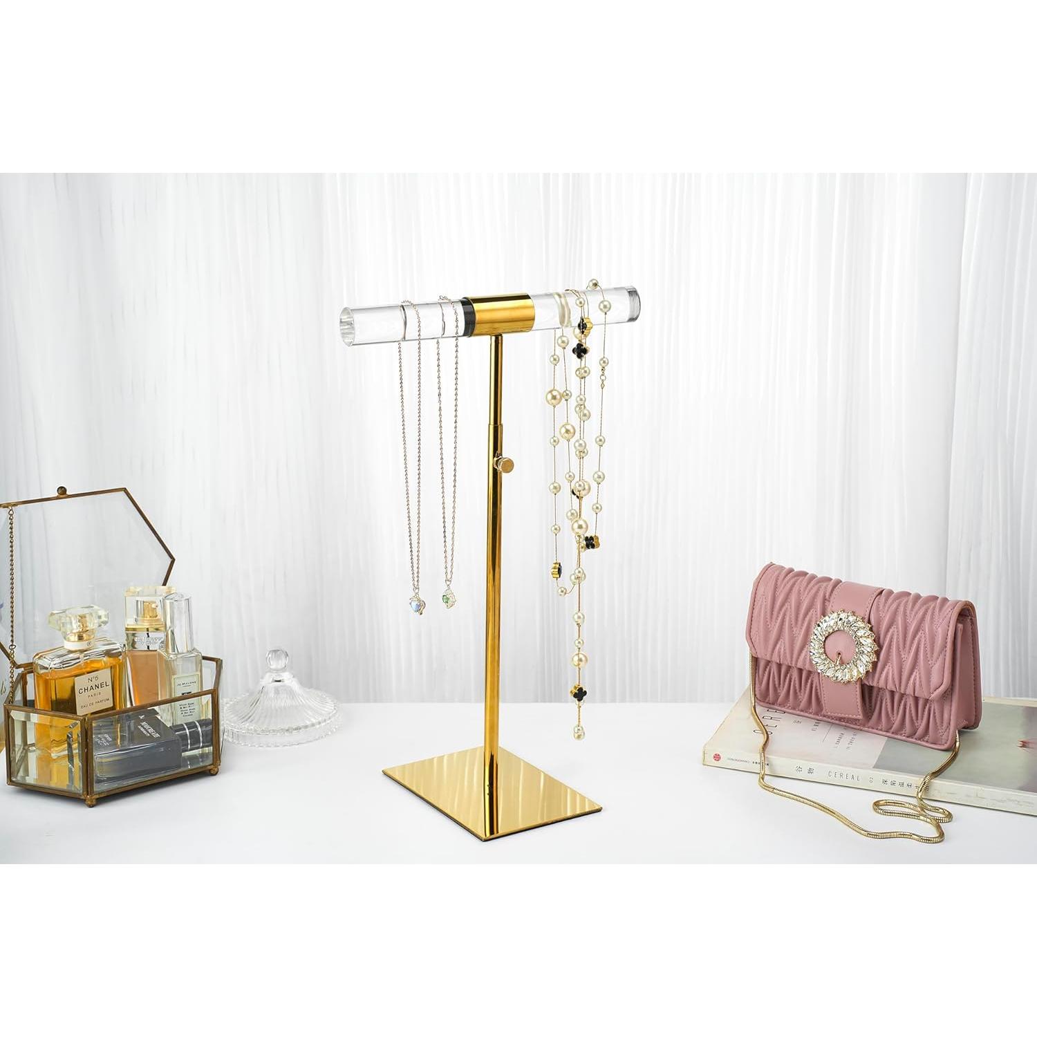 Soporte de Joyería MCKECHSION Ajustable Acero Inoxidable 53.8cm