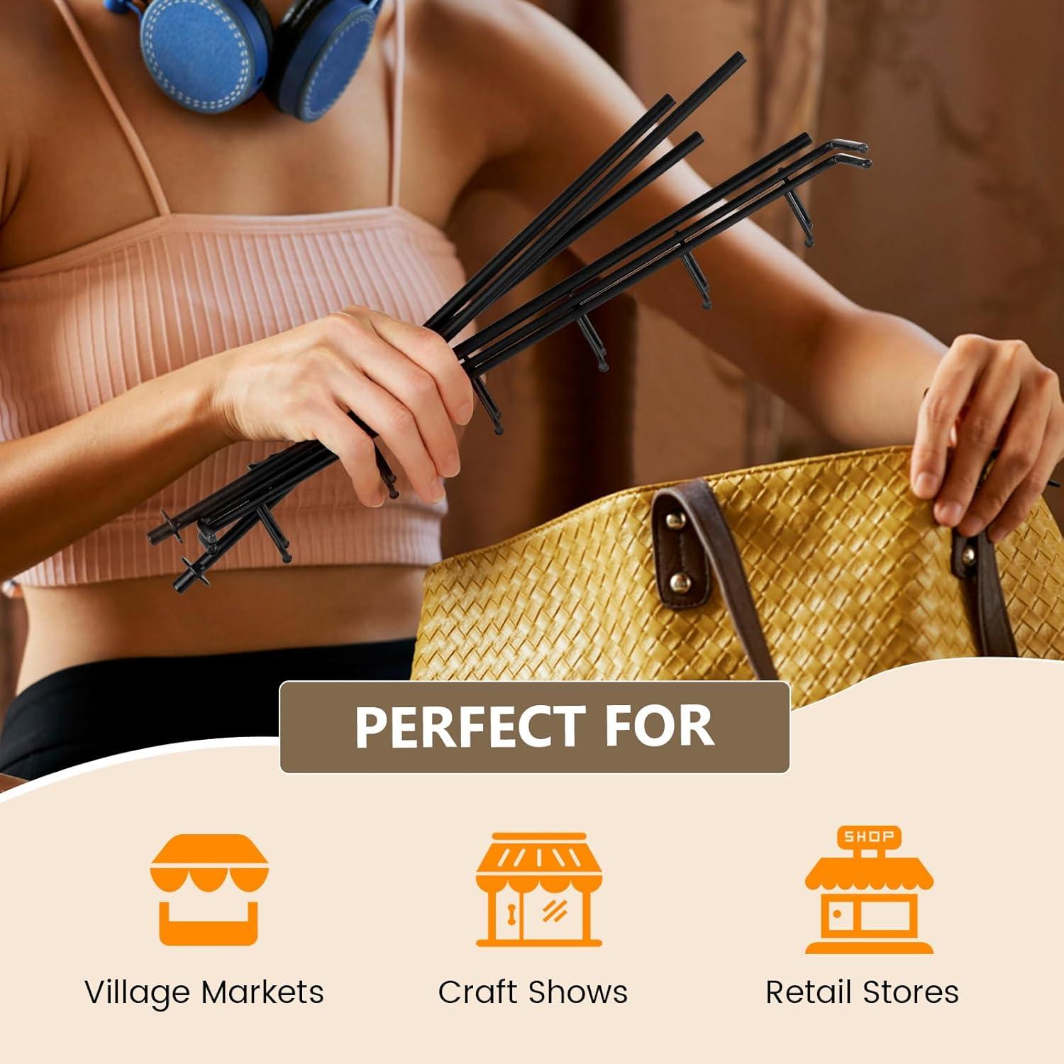 Soporte de exhibición de aretes KEIMIXJIA 4 niveles 38.1x17.8cm