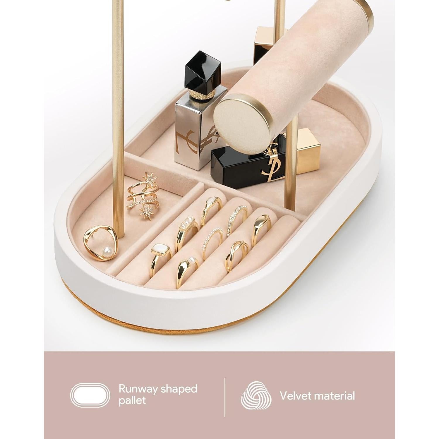 Organizador de Joyería ChuStory Pro Blanco 23.5x30.5cm