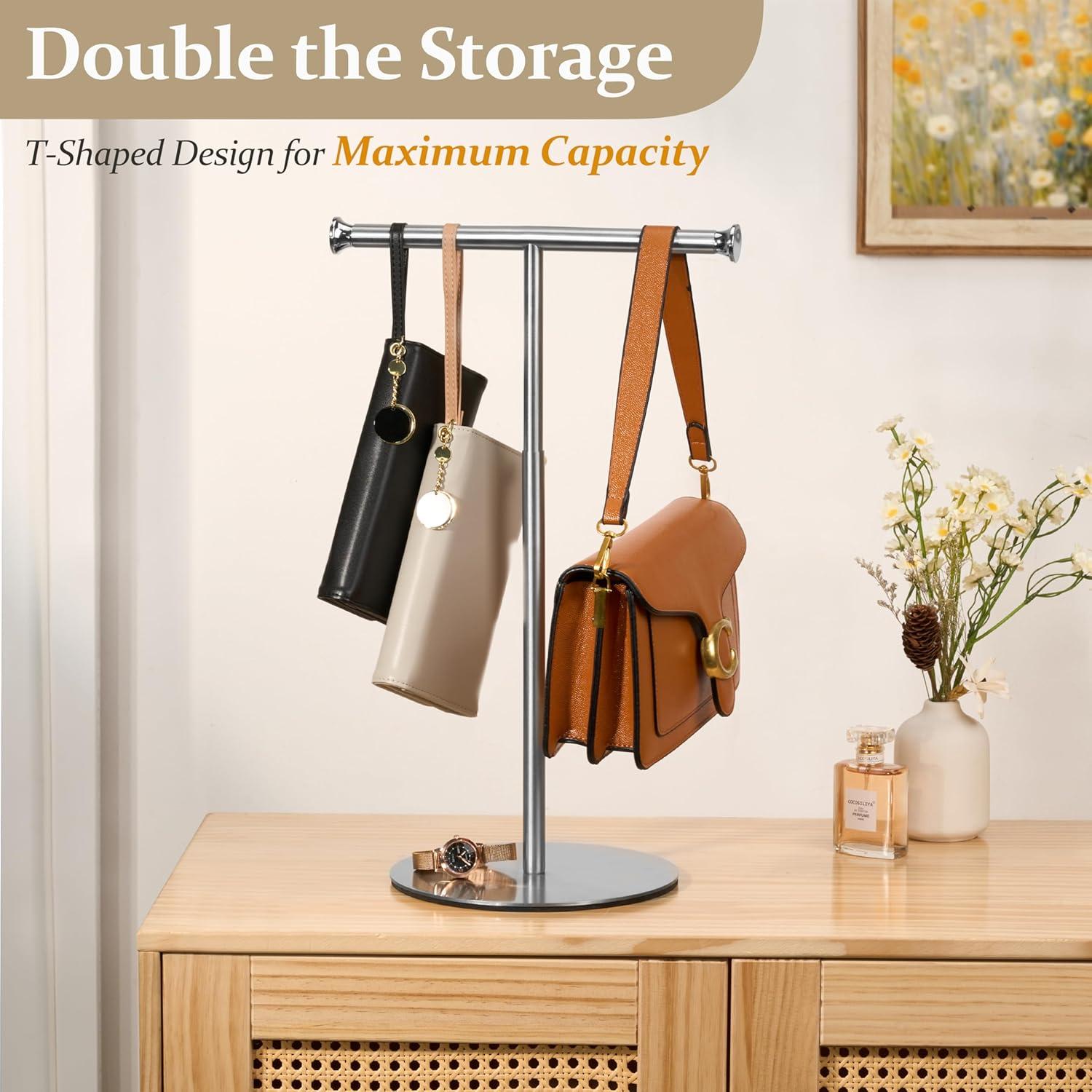 Soporte de Exhibición de Bolsos Niffgaff T Bar Ajustable