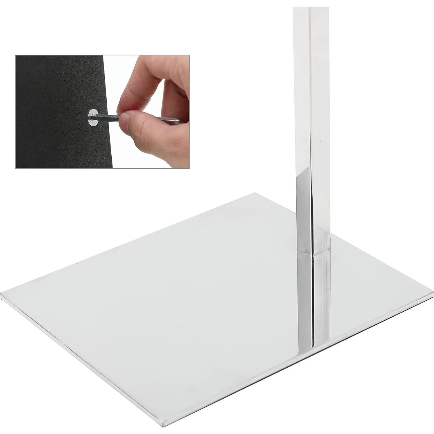 Soportes de Exhibición para Bolsos K KAIDIYIN Ajustables Plateados