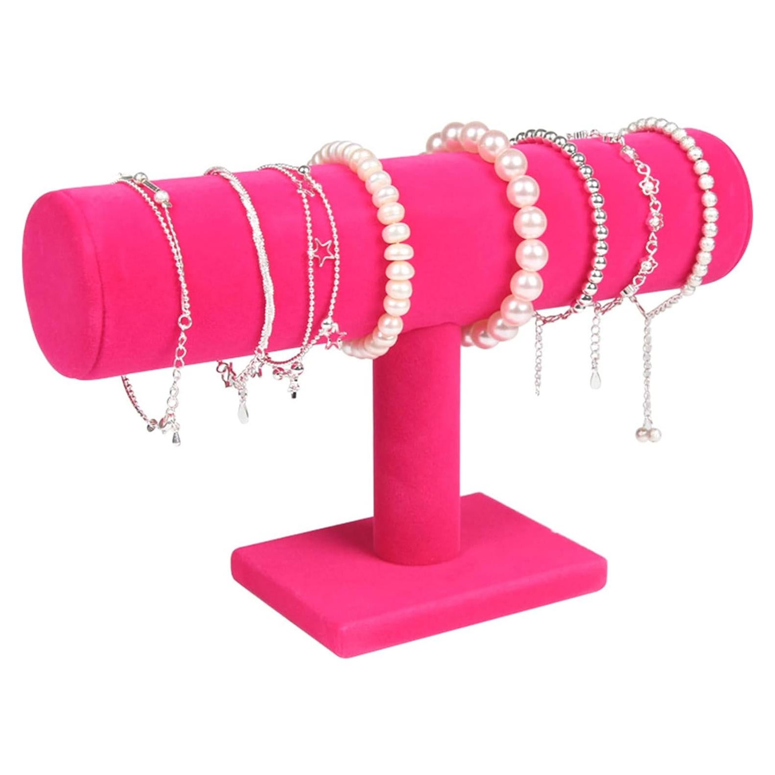 Exhibidor de Joyería ChezMax T-Bar para Collares y Pulseras