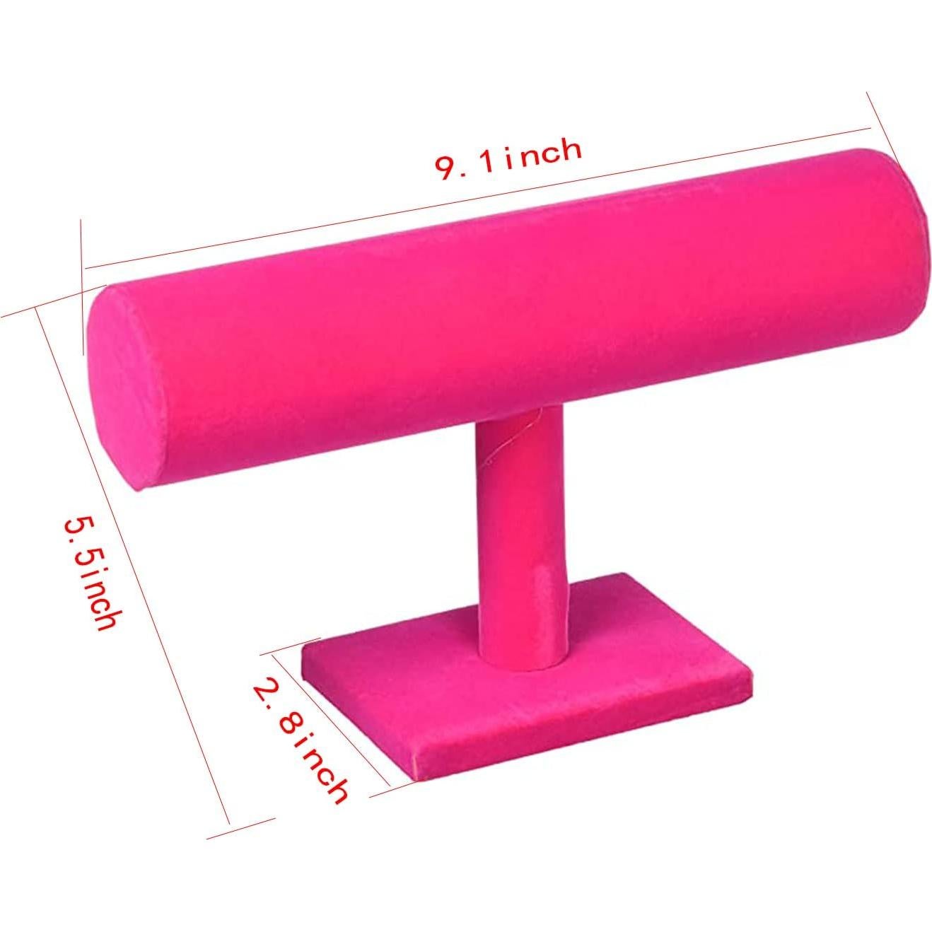 Exhibidor de Joyería ChezMax T-Bar para Collares y Pulseras