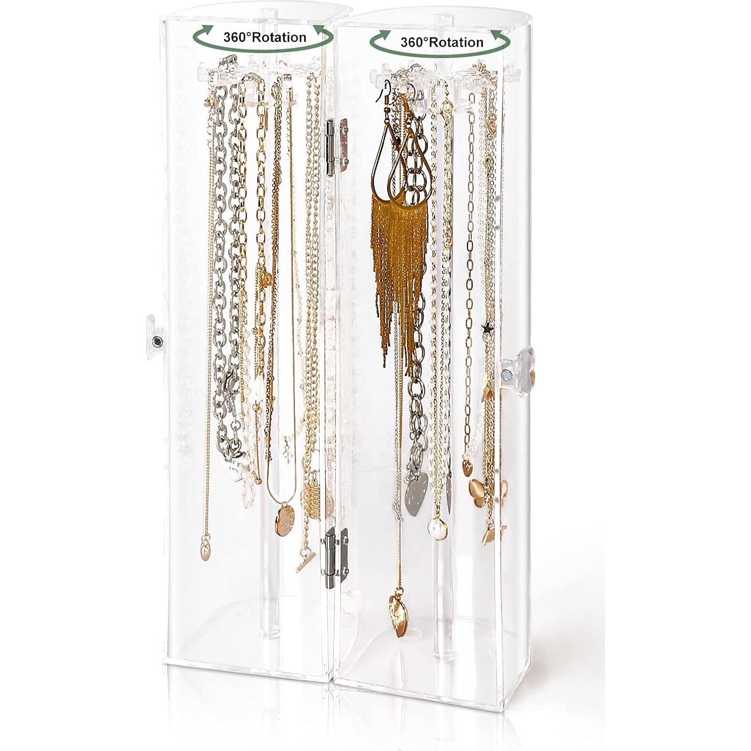 Soporte Organizador de Collares Acrílico Jenseits 31.75x16 cm