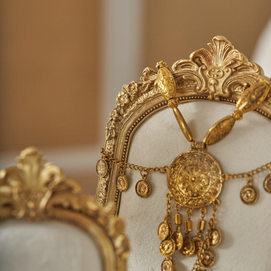 Soporte para Joyas HSDDHOME Dorado Vintage 25.5x17.4 cm