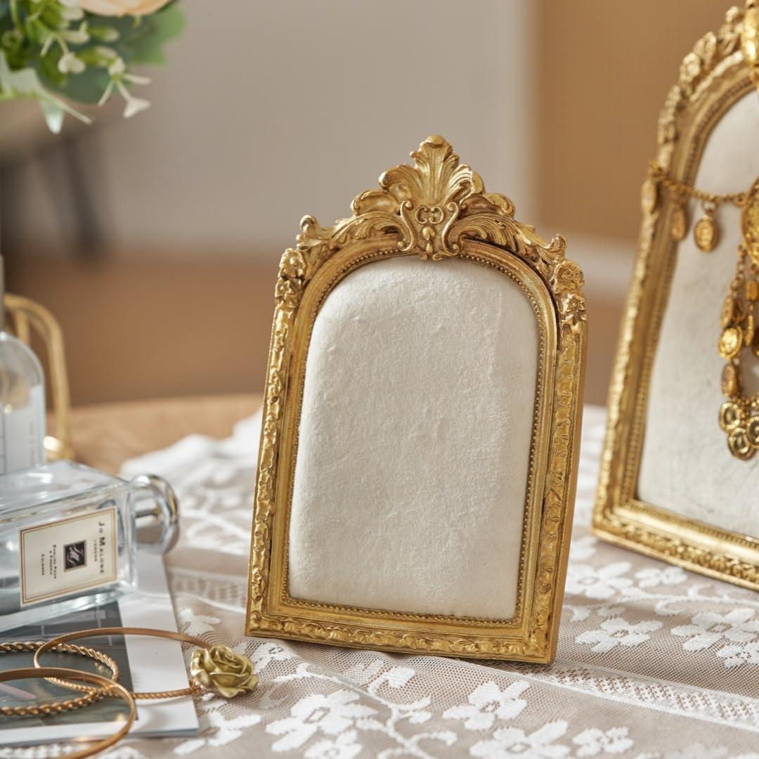 Soporte para Joyas HSDDHOME Dorado Vintage 25.5x17.4 cm