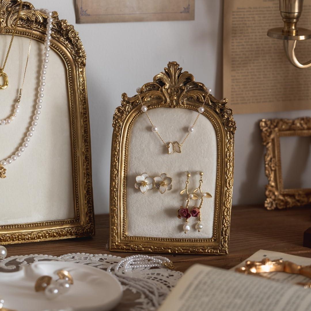 Soporte para Joyas HSDDHOME Dorado Vintage 25.5x17.4 cm