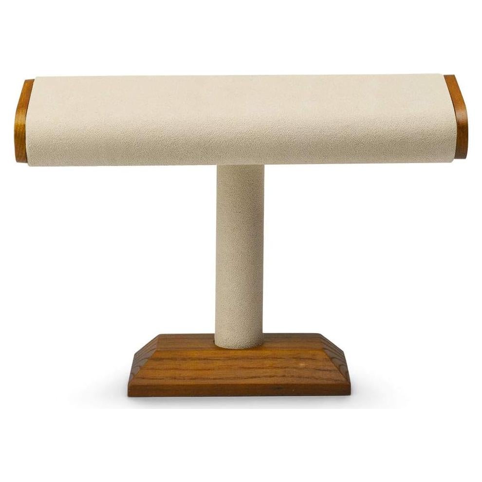 Soporte de exhibición para reloj Oirlv de madera maciza 20x5.5x14 cm