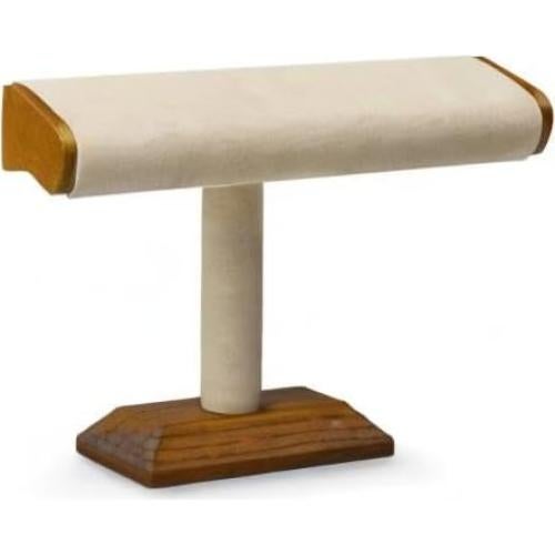 Soporte de exhibición para reloj Oirlv de madera maciza 20x5.5x14 cm