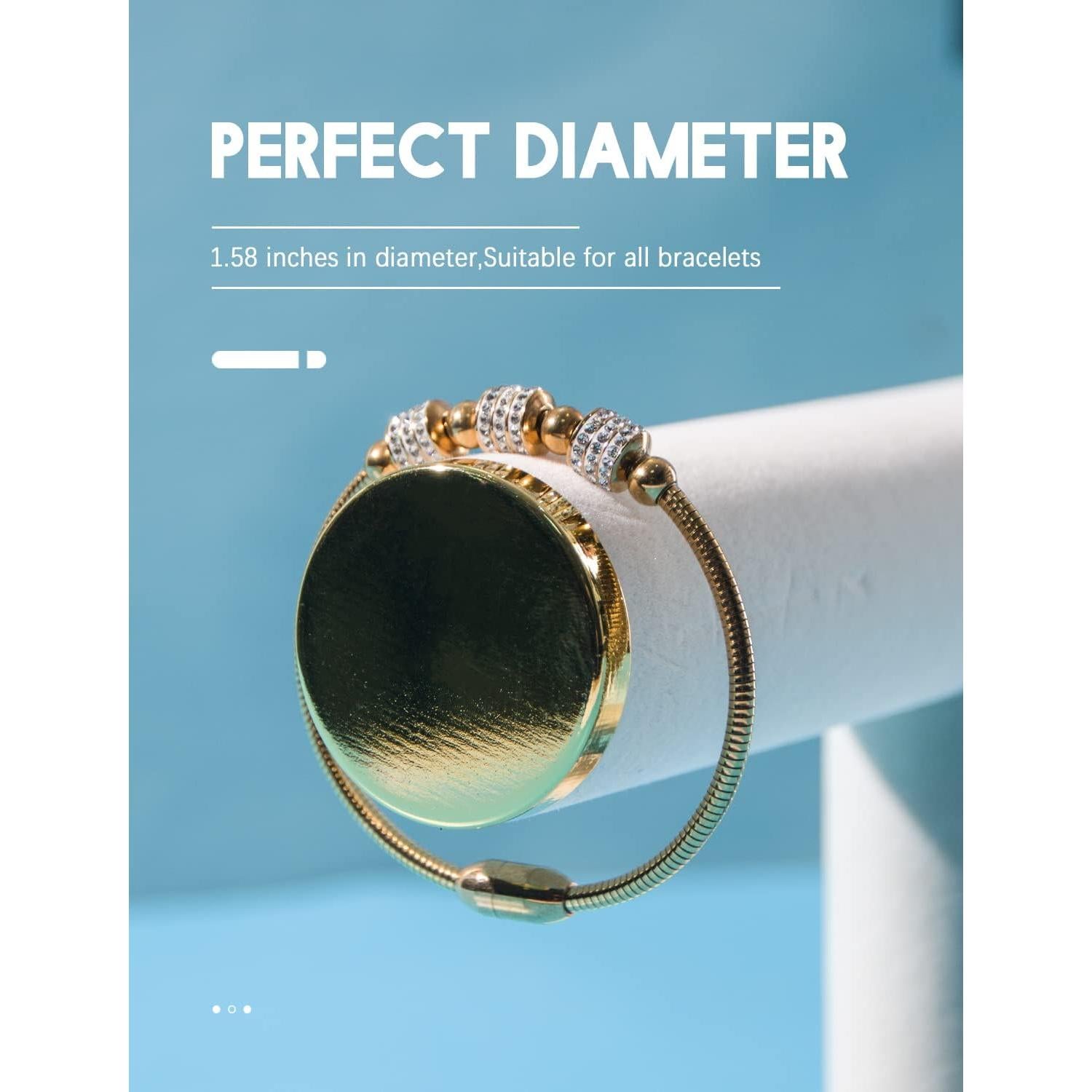 Soporte para Pulseras y Relojes Ausalivan Beige 1 Nivel