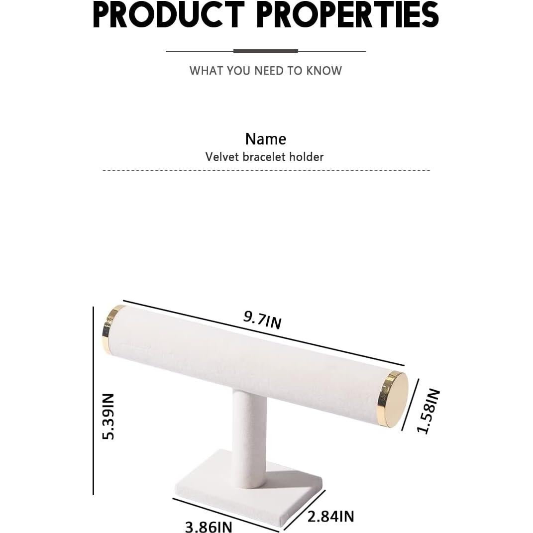 Soporte para Pulseras y Relojes Ausalivan Beige 1 Nivel