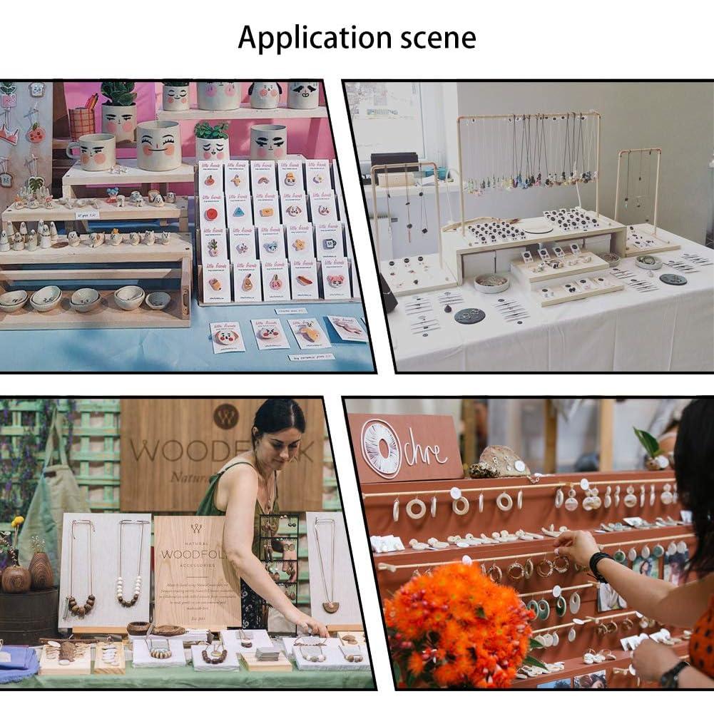 Soporte de Aretes Acrílico PH PandaHall 10 Piezas 3.3x4.3x7.6 cm