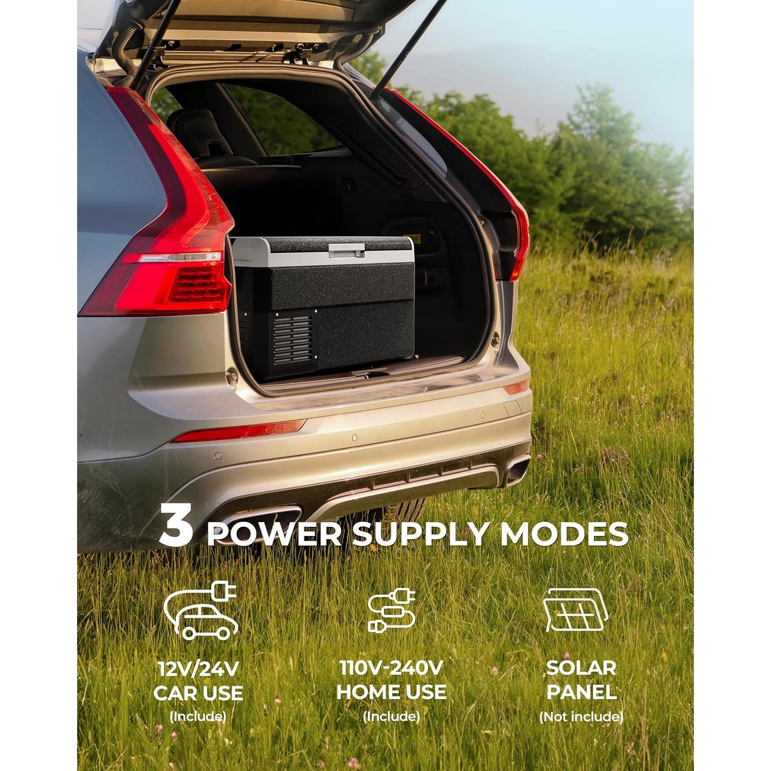 Refrigerador Portátil EKOJUCE 40L 12V/24V Control APP