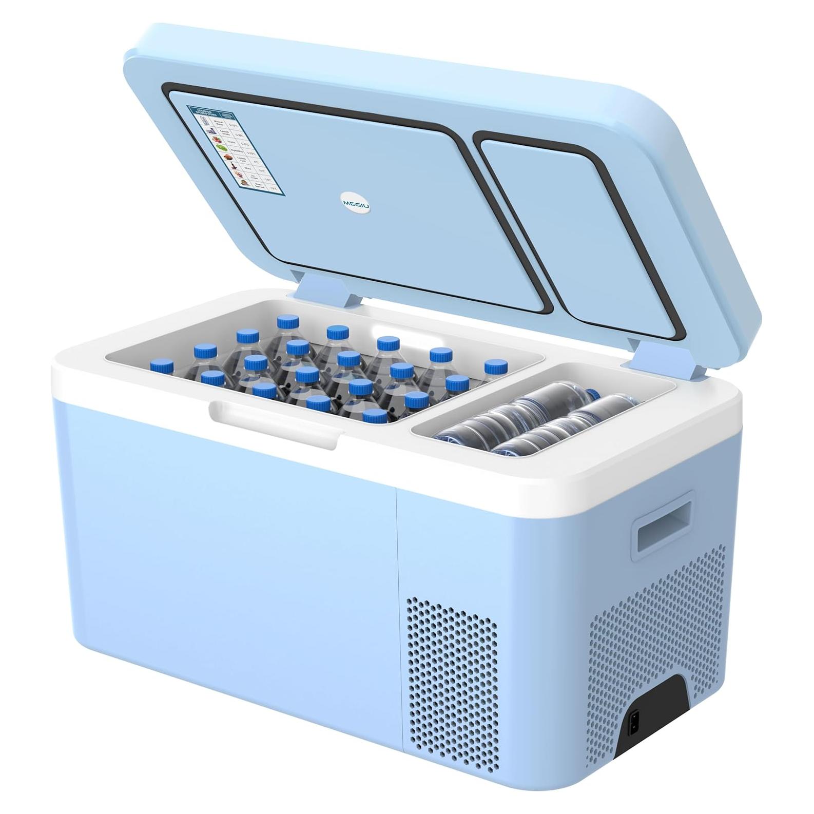 Refrigerador Portátil Doble Zona Megiu HC-24P4 25 Qt 12V/24V