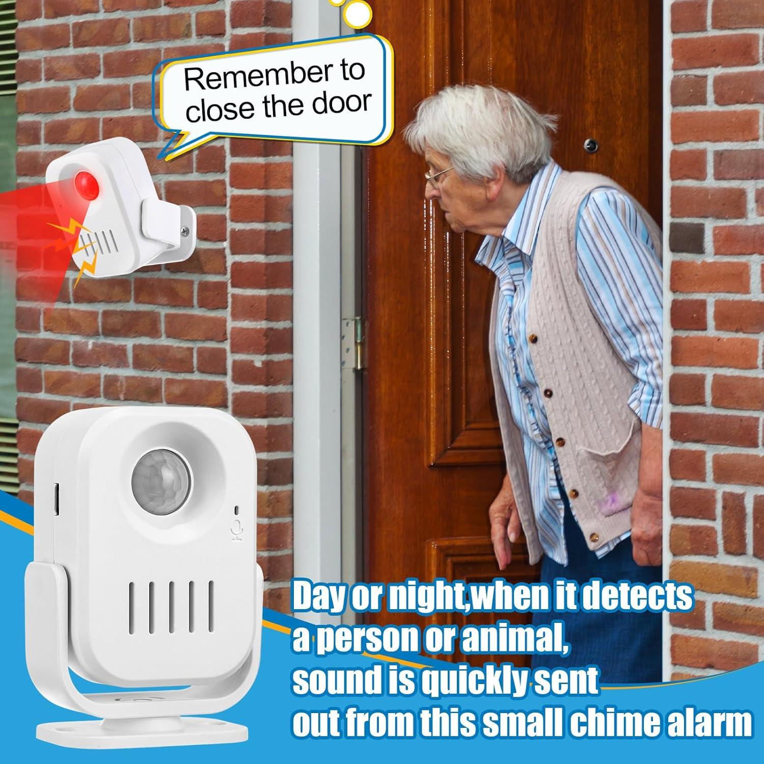 4 Sensores de Movimiento Infrarrojo PIR Relaxweex para Alarma