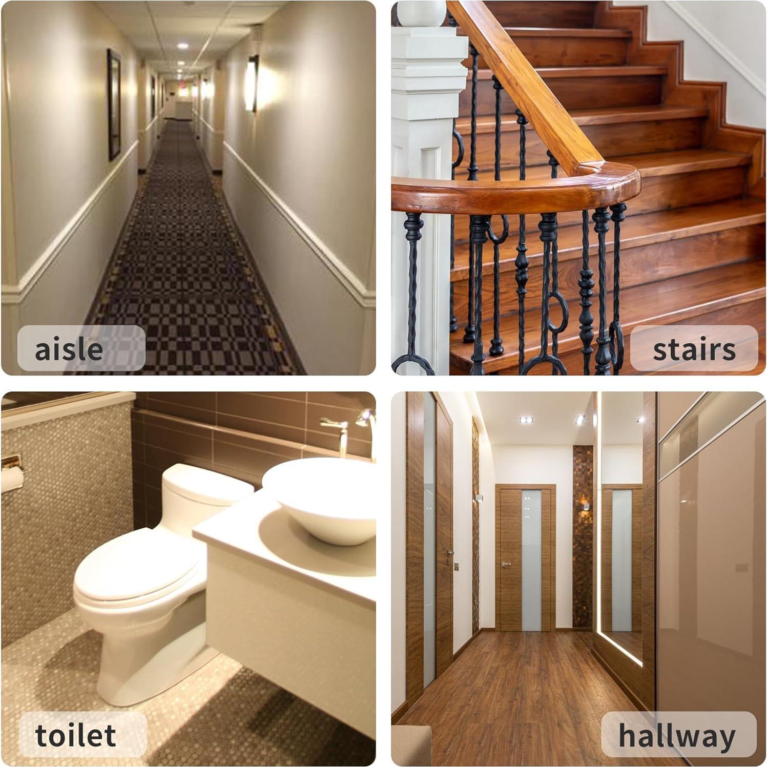 Interruptores de Luz con Sensor de Movimiento Qtcial - Paquete de 3