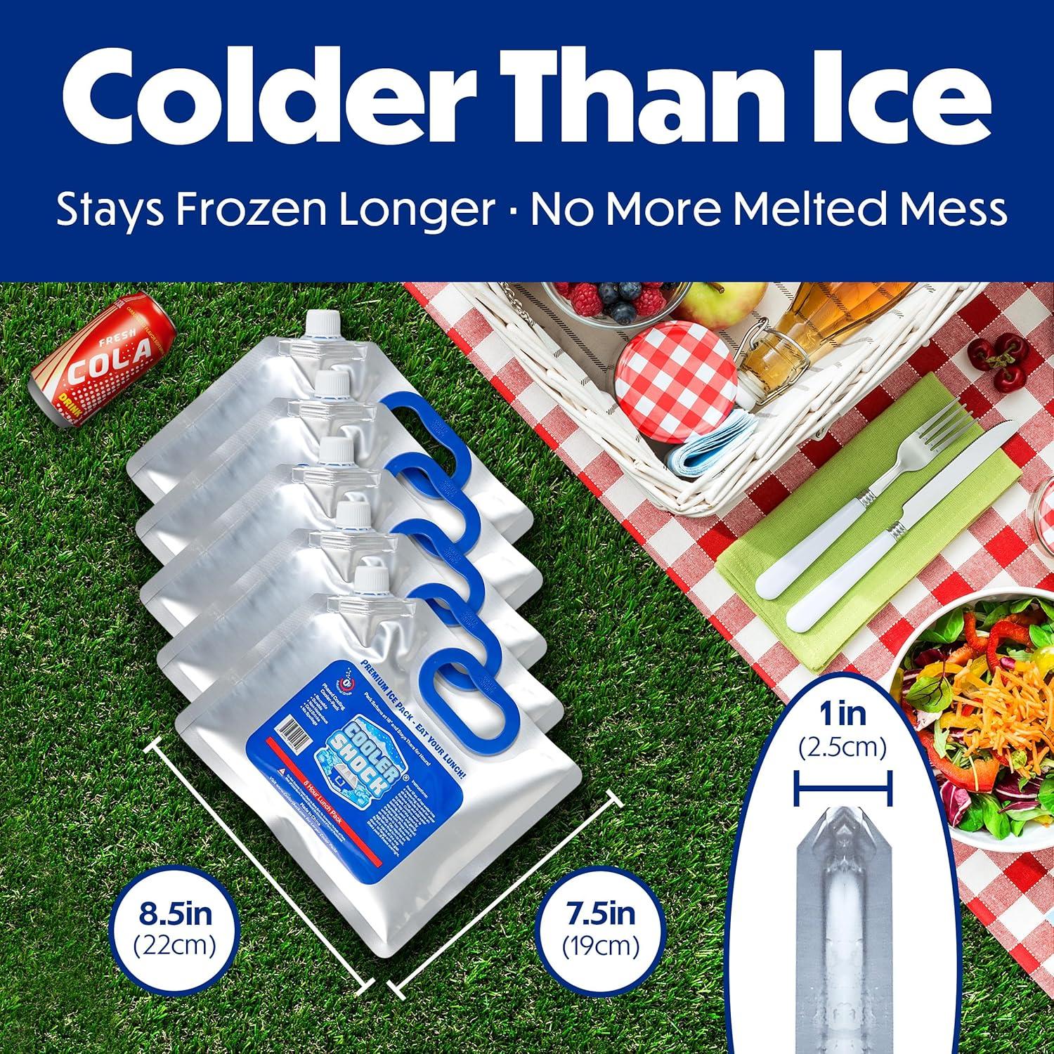 Paquetes de Hielo Reutilizables Cooler Shock 5-pack 12.7x17.8cm