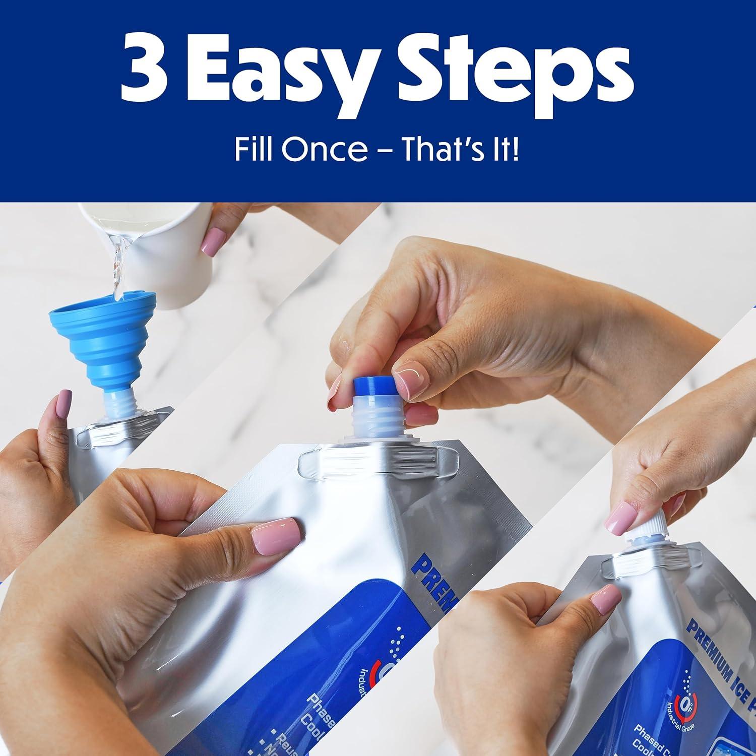 Paquetes de Hielo Reutilizables Cooler Shock 5-pack 12.7x17.8cm