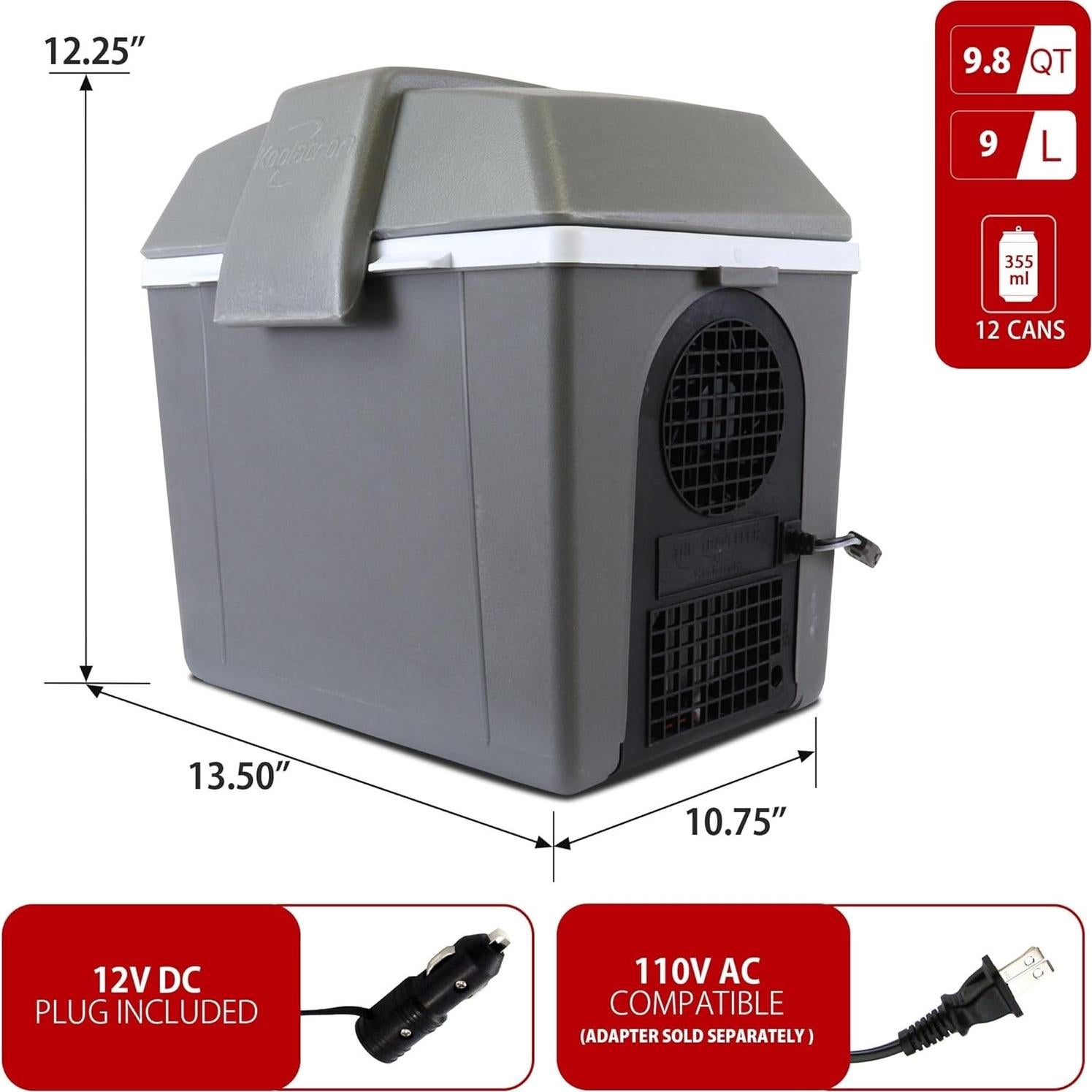 Enfriador y Calentador Portátil Koolatron 9L 12V DC