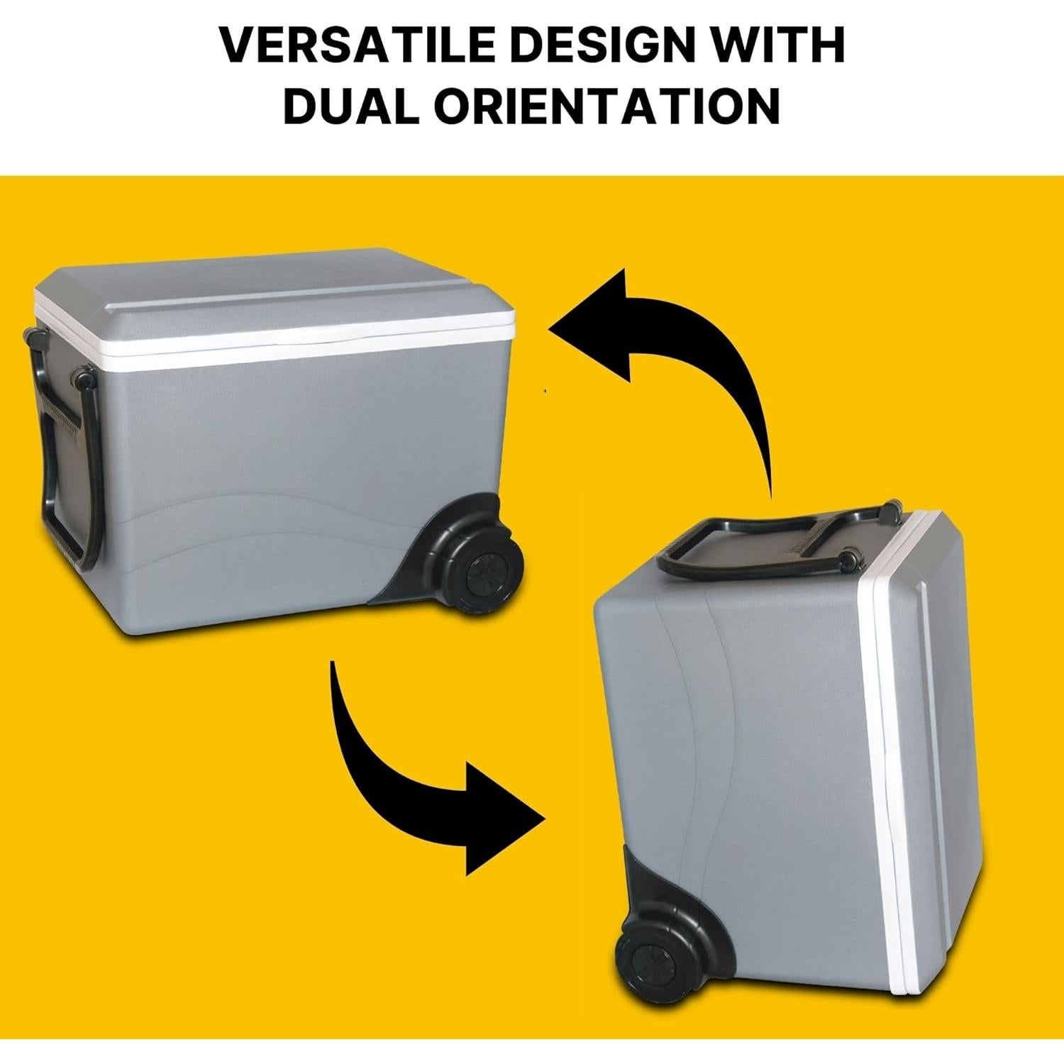 Enfriador Calentador Portátil Koolatron AC16 31L con Ruedas