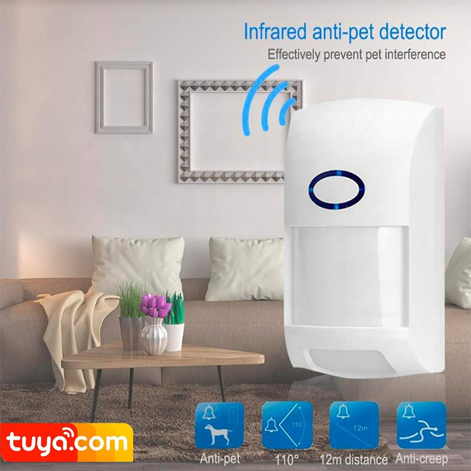 Sensor de Movimiento Inalámbrico Gaoducash WiFi 12m PIR