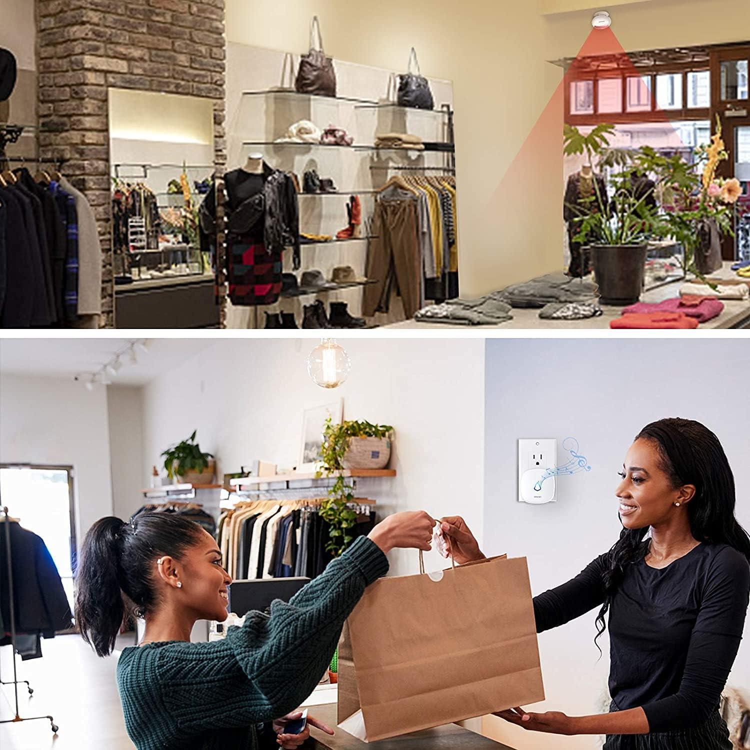 Timbre Inalámbrico AMHEY con Sensor de Movimiento 152.4m