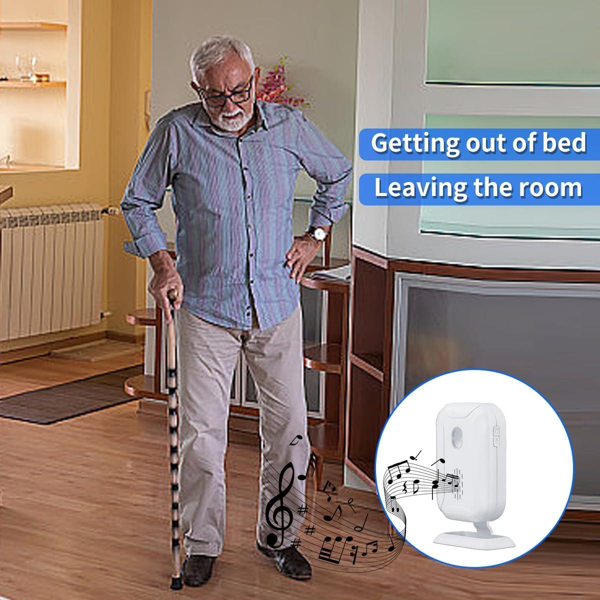 Sensor de Movimiento PIR Inalámbrico Waytronic 1 Receptor 2 Detectores