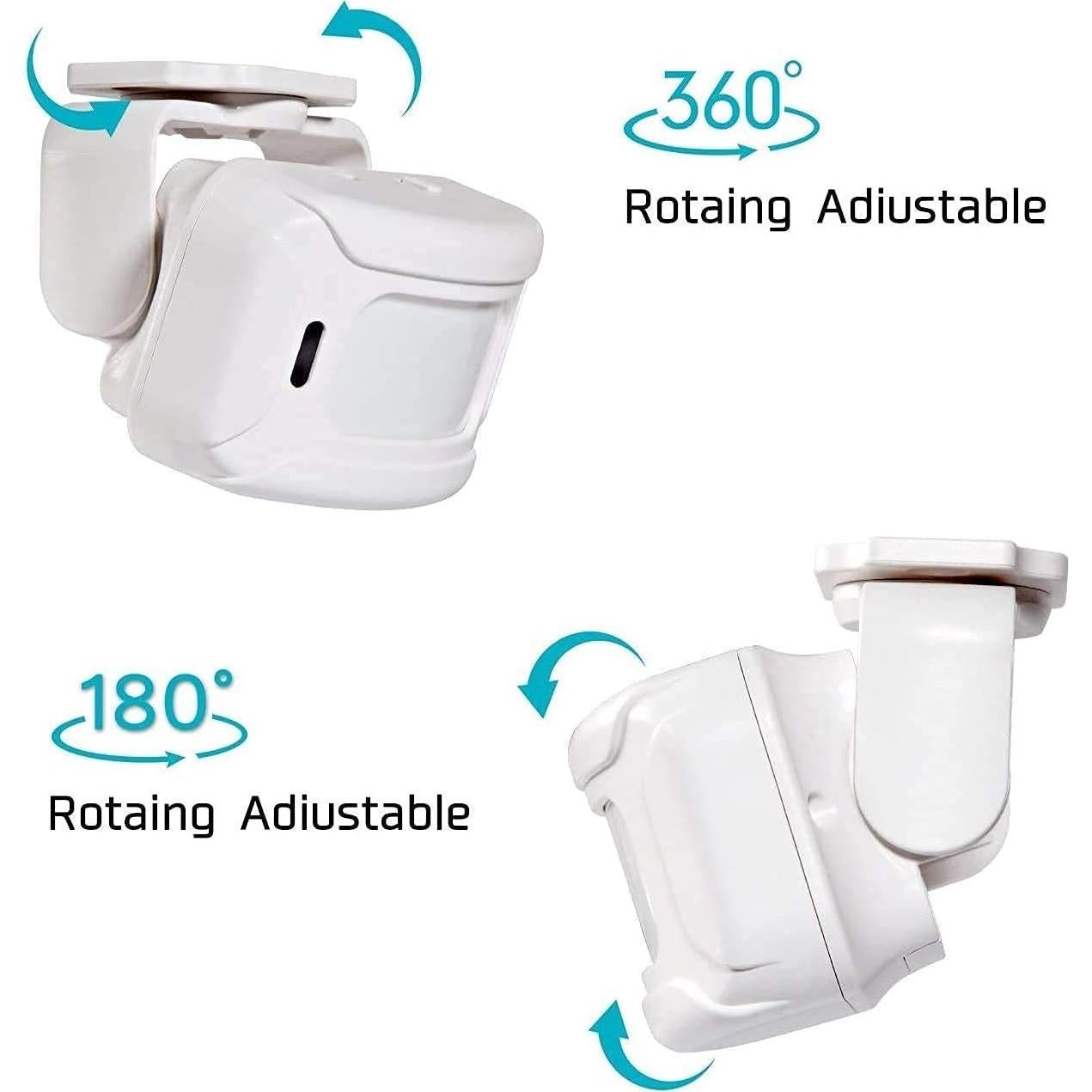Sensor de Movimiento PIR Inalámbrico Waytronic 1 Receptor 2 Detectores
