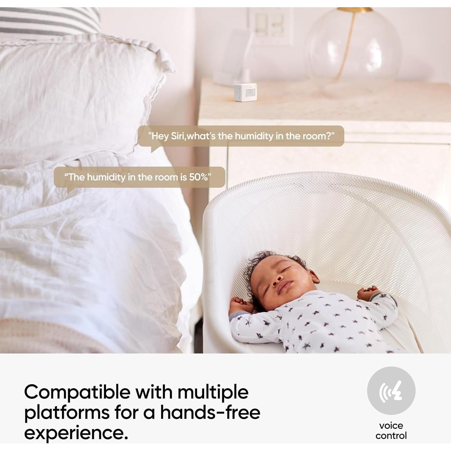 Sensor de Movimiento Inalámbrico ONVIS SMS2-K con Higrómetro y Termómetro