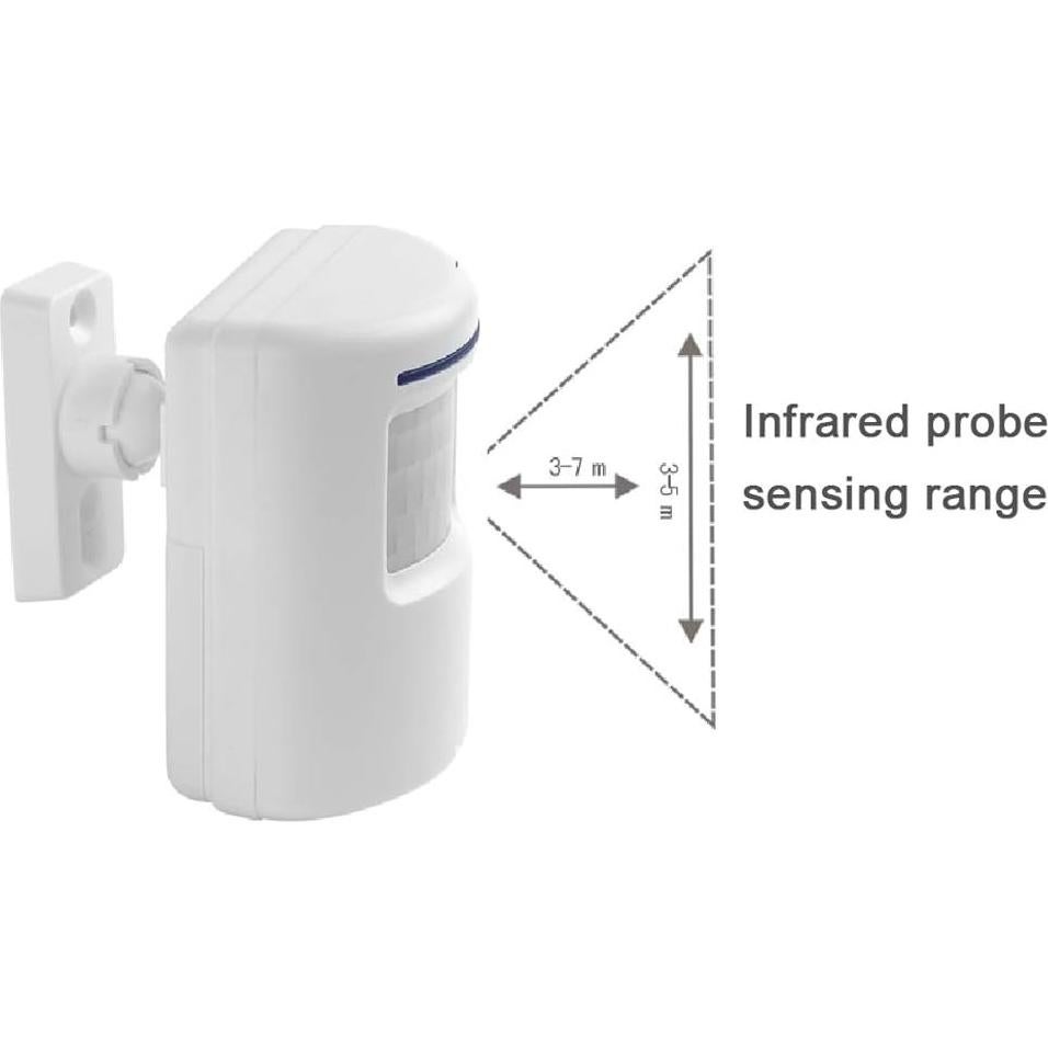 Timbre Inalámbrico Actpe con Sensor de Movimiento PIR - 100m