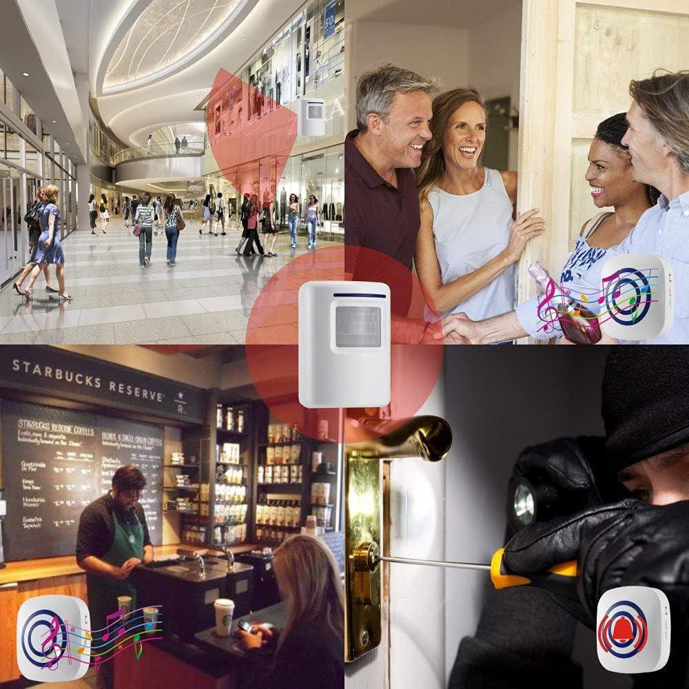 Timbre Inalámbrico Actpe con Sensor de Movimiento PIR - 100m