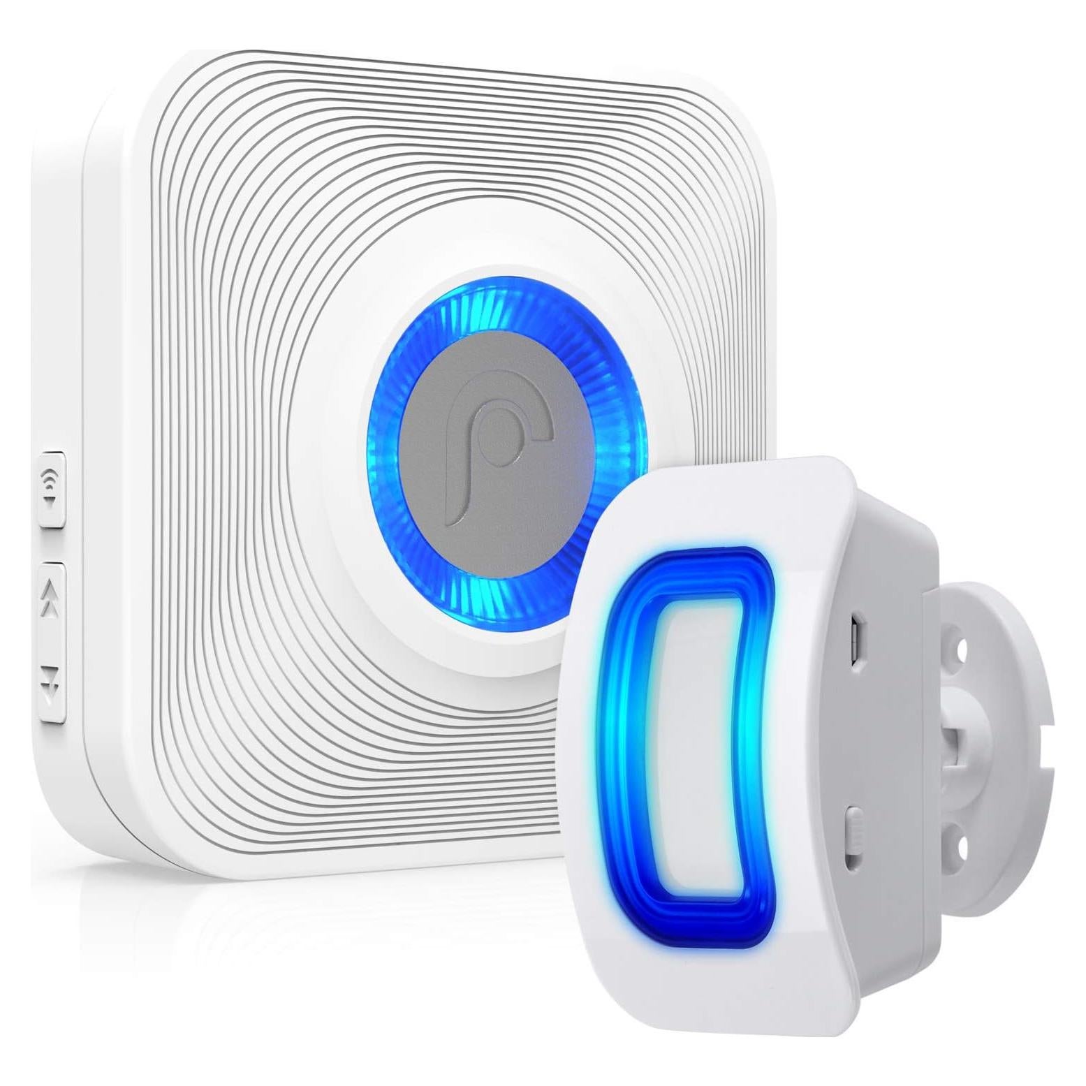 Timbre de Puerta Inalámbrico Fosmon WaveLink con Sensor 1 Receptor + 1 Sensor