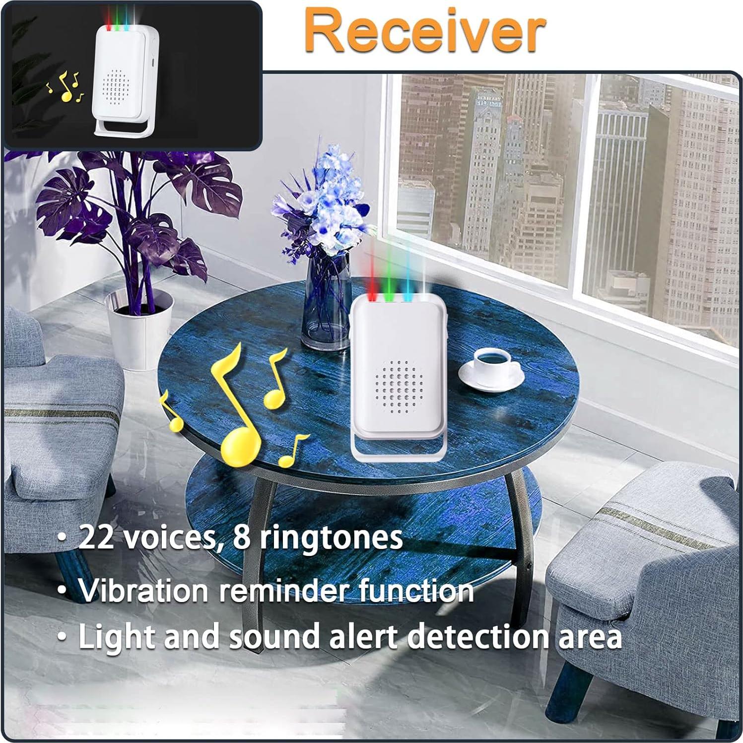 Detector de Movimiento Timbre de Bienvenida HoneTeek 1 Sensor