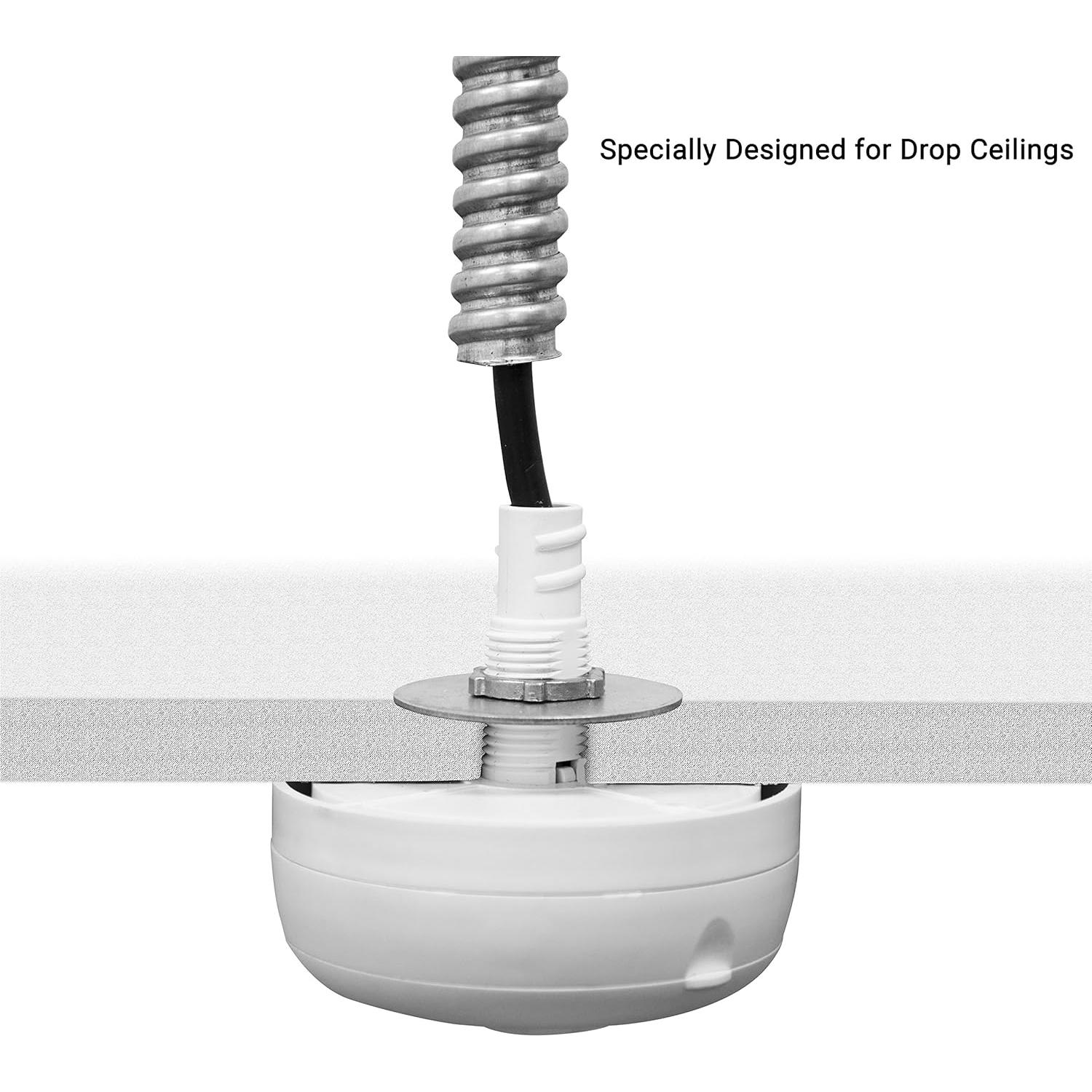 Sensor de Techo PIR Enerlites MPC-52V, 360° Grado Comercial