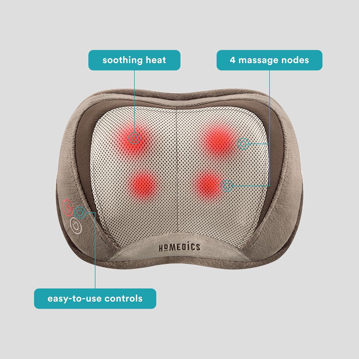 Masajeador Shiatsu HoMedics SP-100H con Calor y Vibración